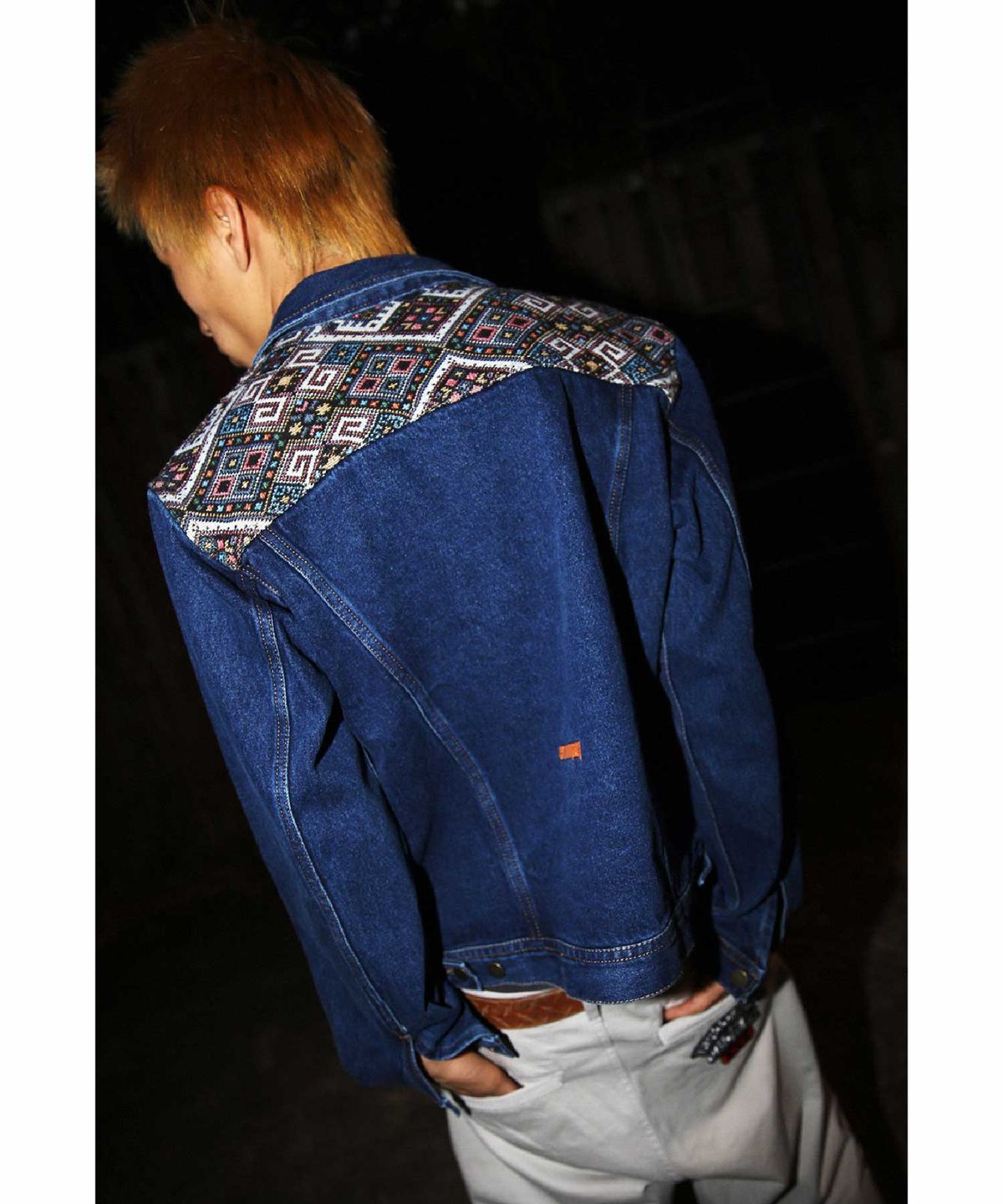 이알에스코(ERSCO) 데님 트러커 자켓_블루