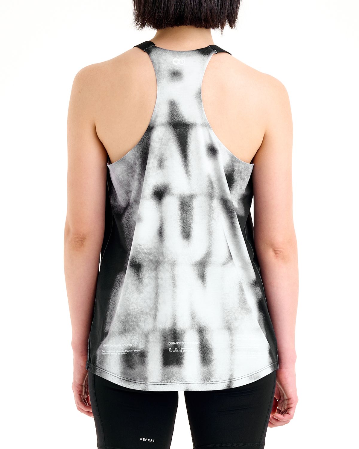 리액티파이(REACTIFY) Womens Your Pace Singlet Black