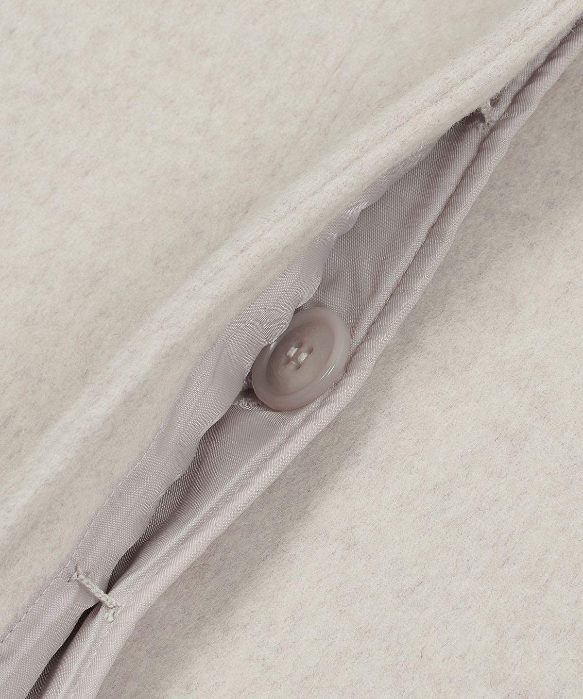 타입서비스(TYPESERVICE) Hooded Half Coat [Oatmeal]