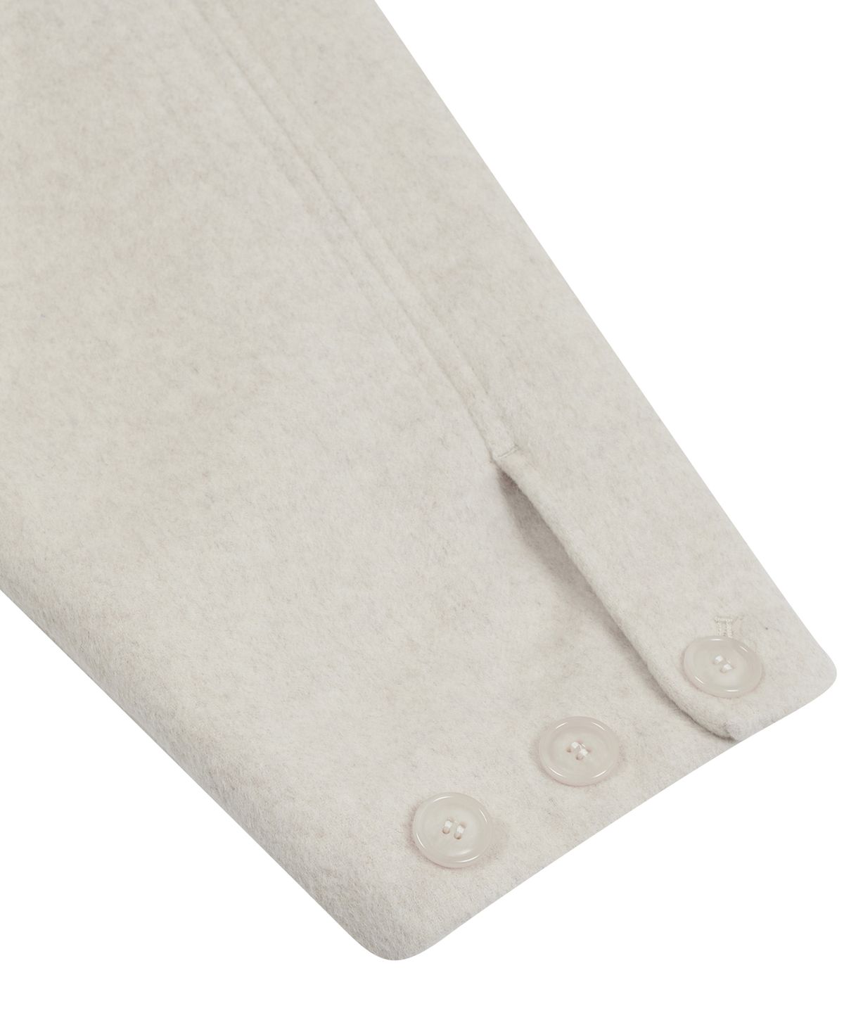 타입서비스(TYPESERVICE) Hooded Half Coat [Oatmeal]