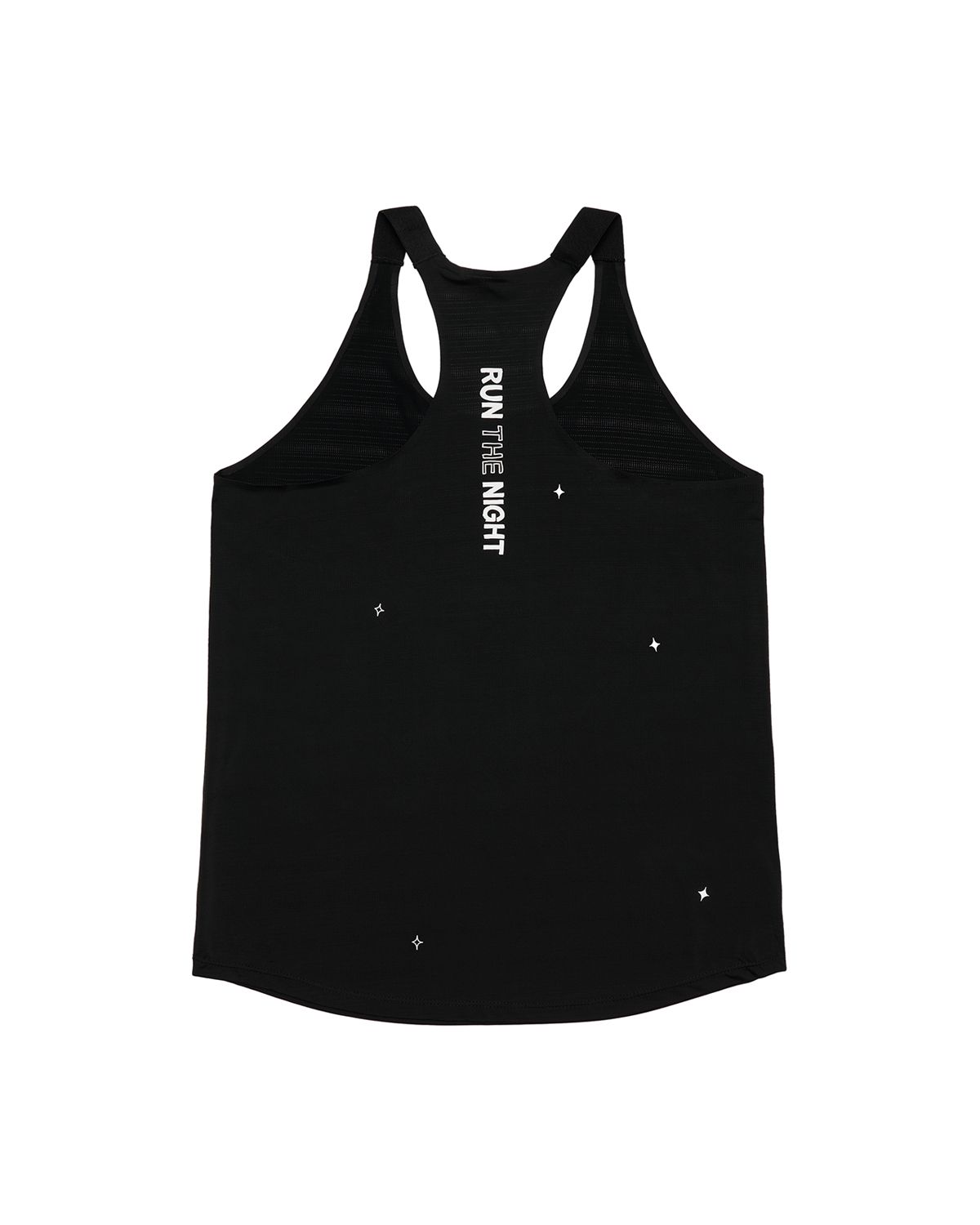 리액티파이(REACTIFY) Womens Run The Night Singlet Black