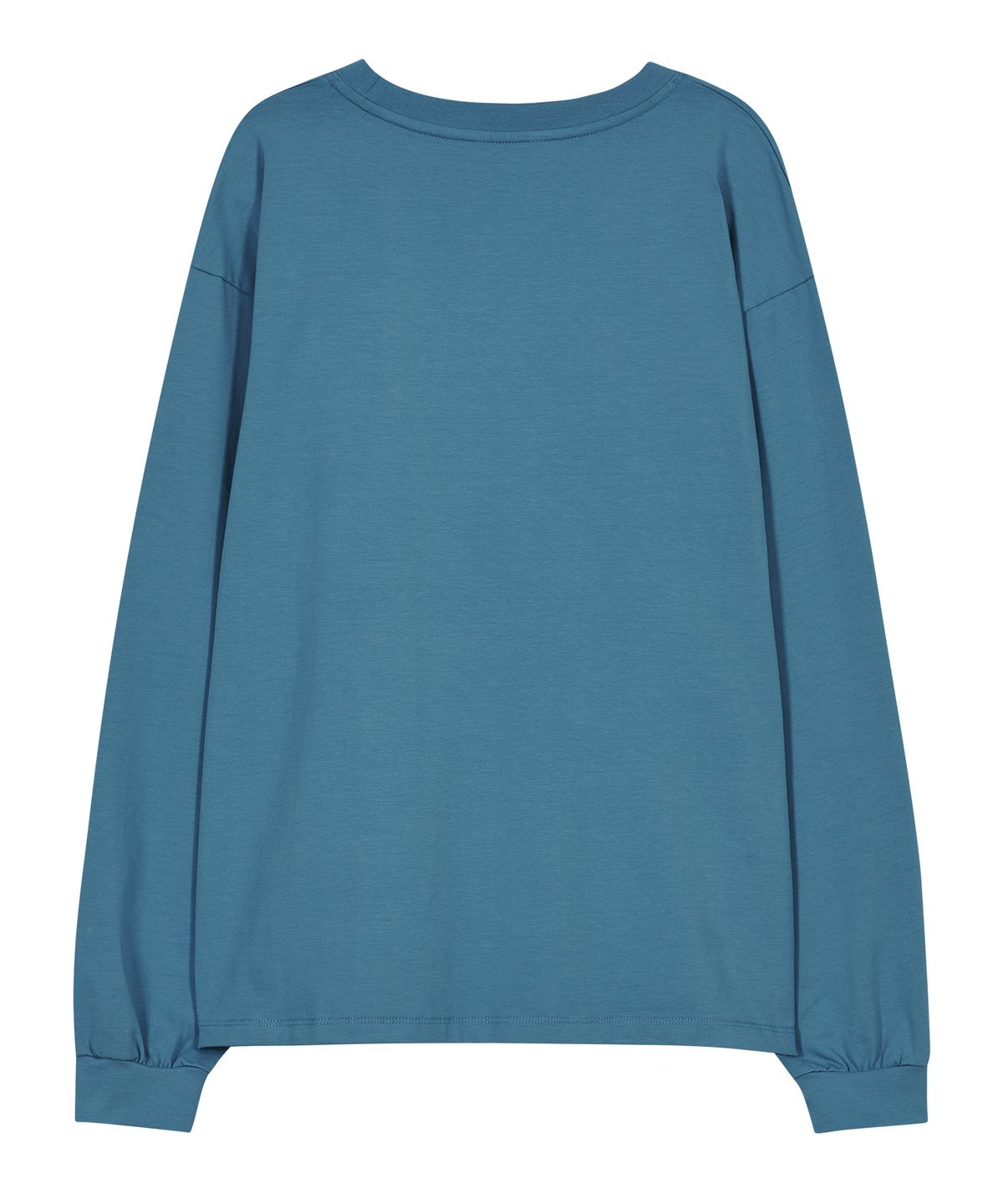 타입서비스(TYPESERVICE) Cry Eyes Ruched Top [Blue]
