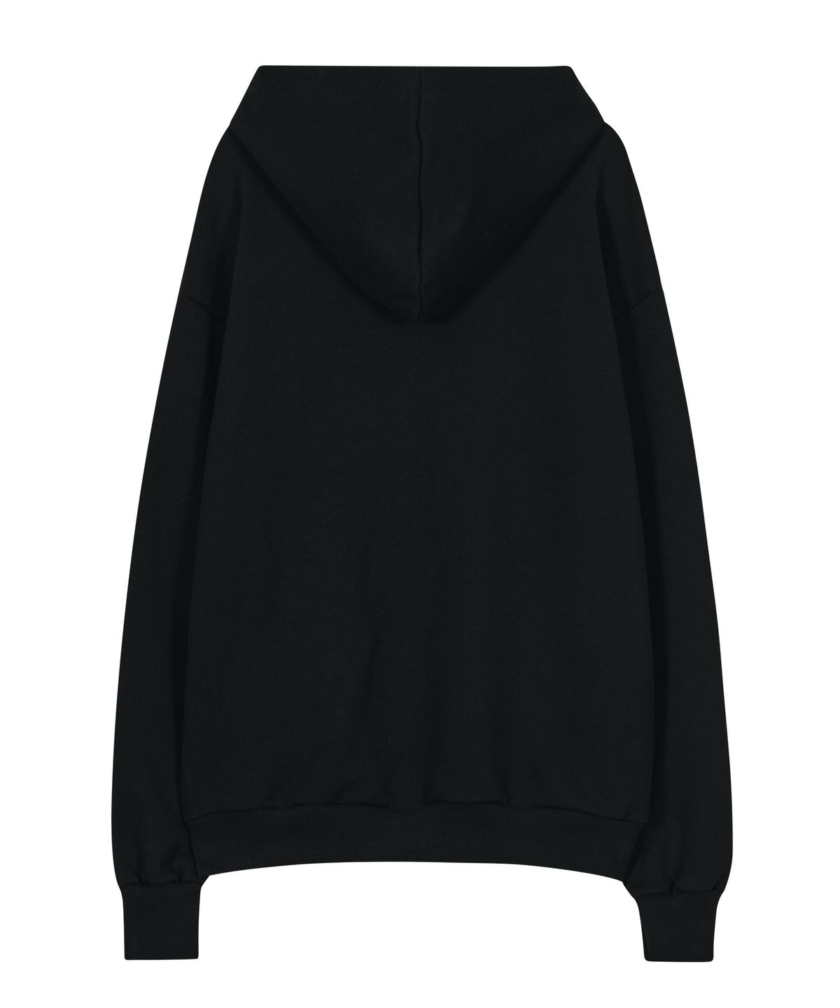 타입서비스(TYPESERVICE) Star Patched Rabbit Hoodie [Black]