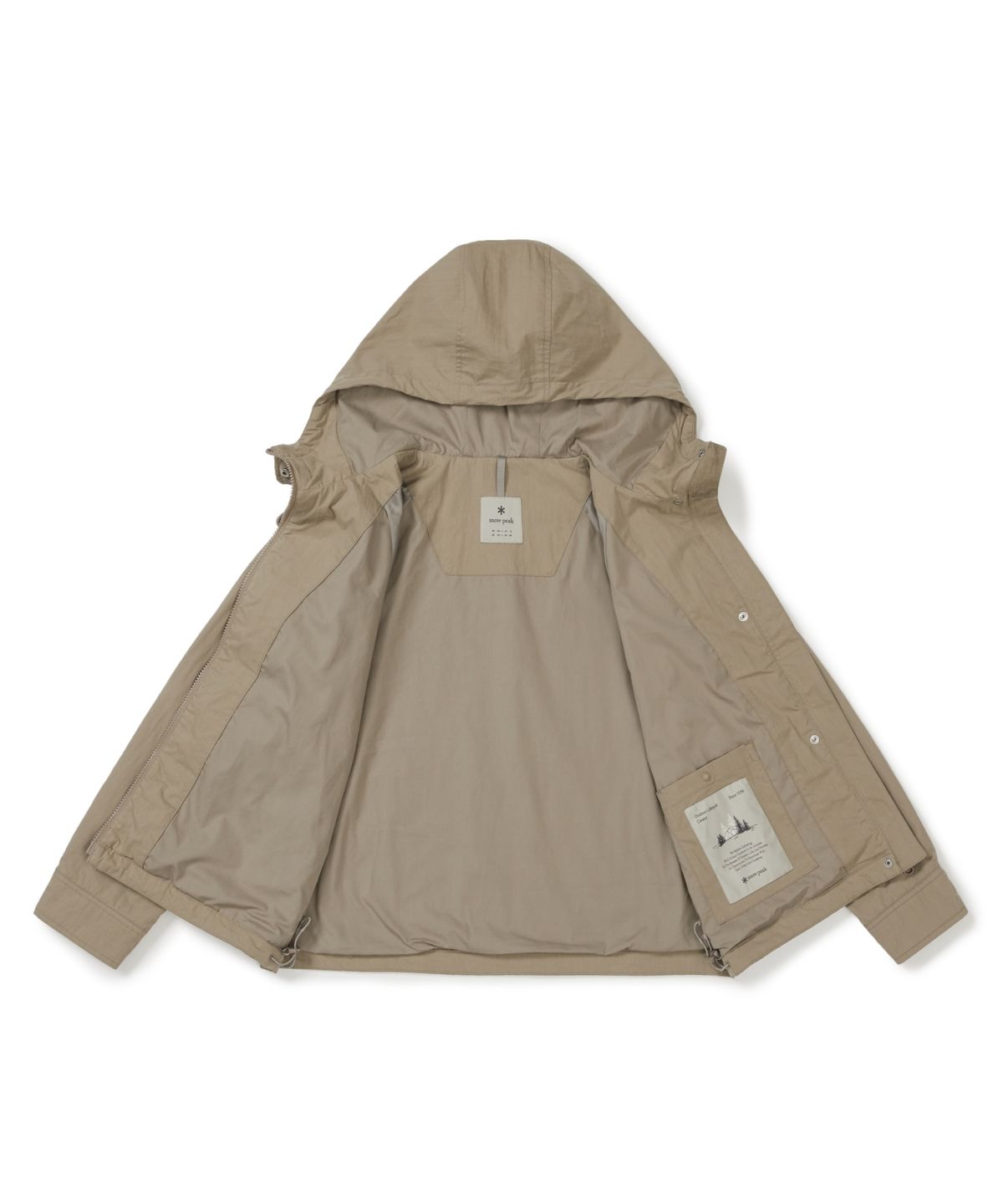 스노우피크 어패럴(SNOWPEAK APPAREL) 클랜드 여성 자켓 (S25FWDJK91) Beige