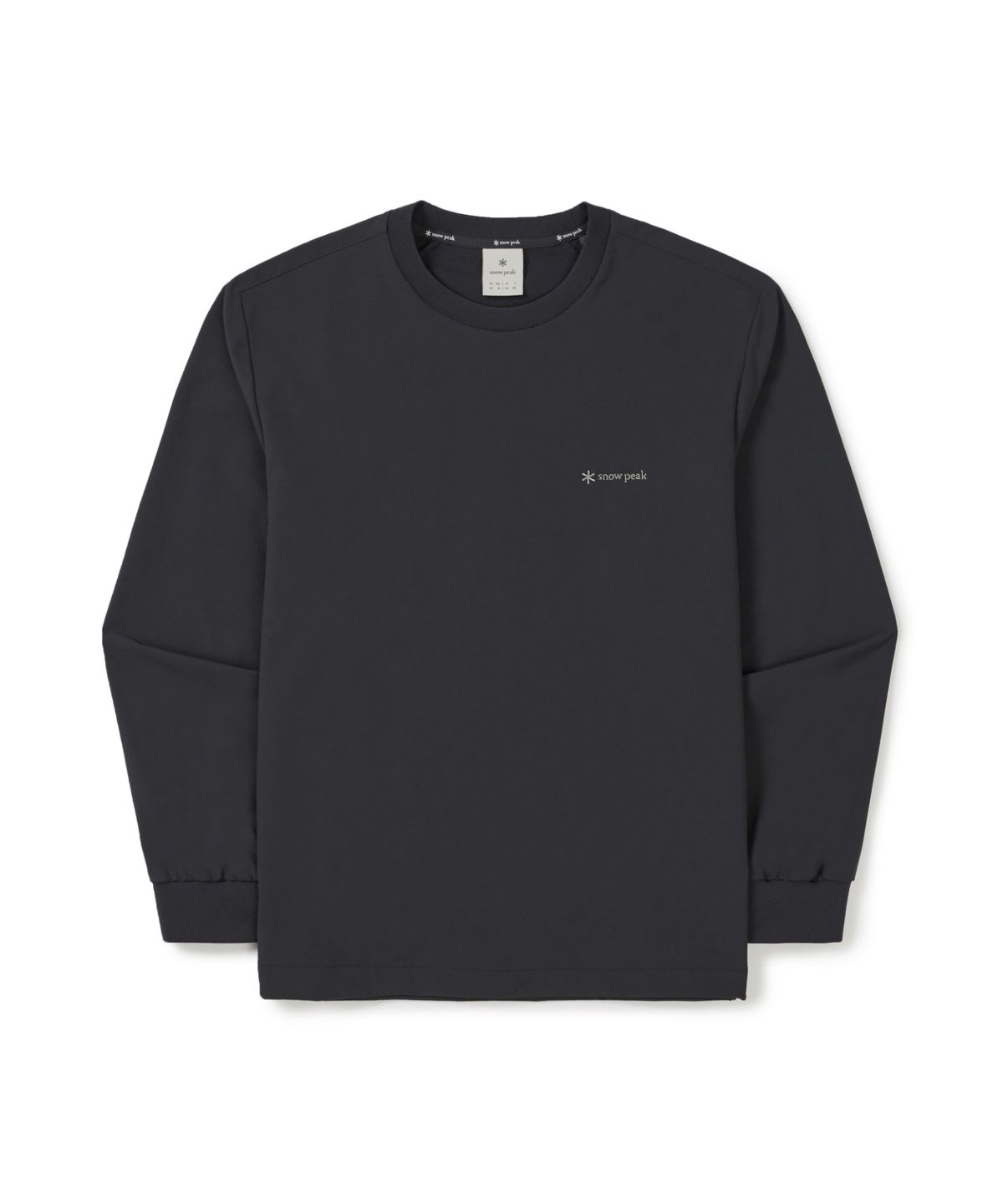 스노우피크 어패럴(SNOWPEAK APPAREL) 라고 맨투맨 (S25FMTHT32) Charcoal