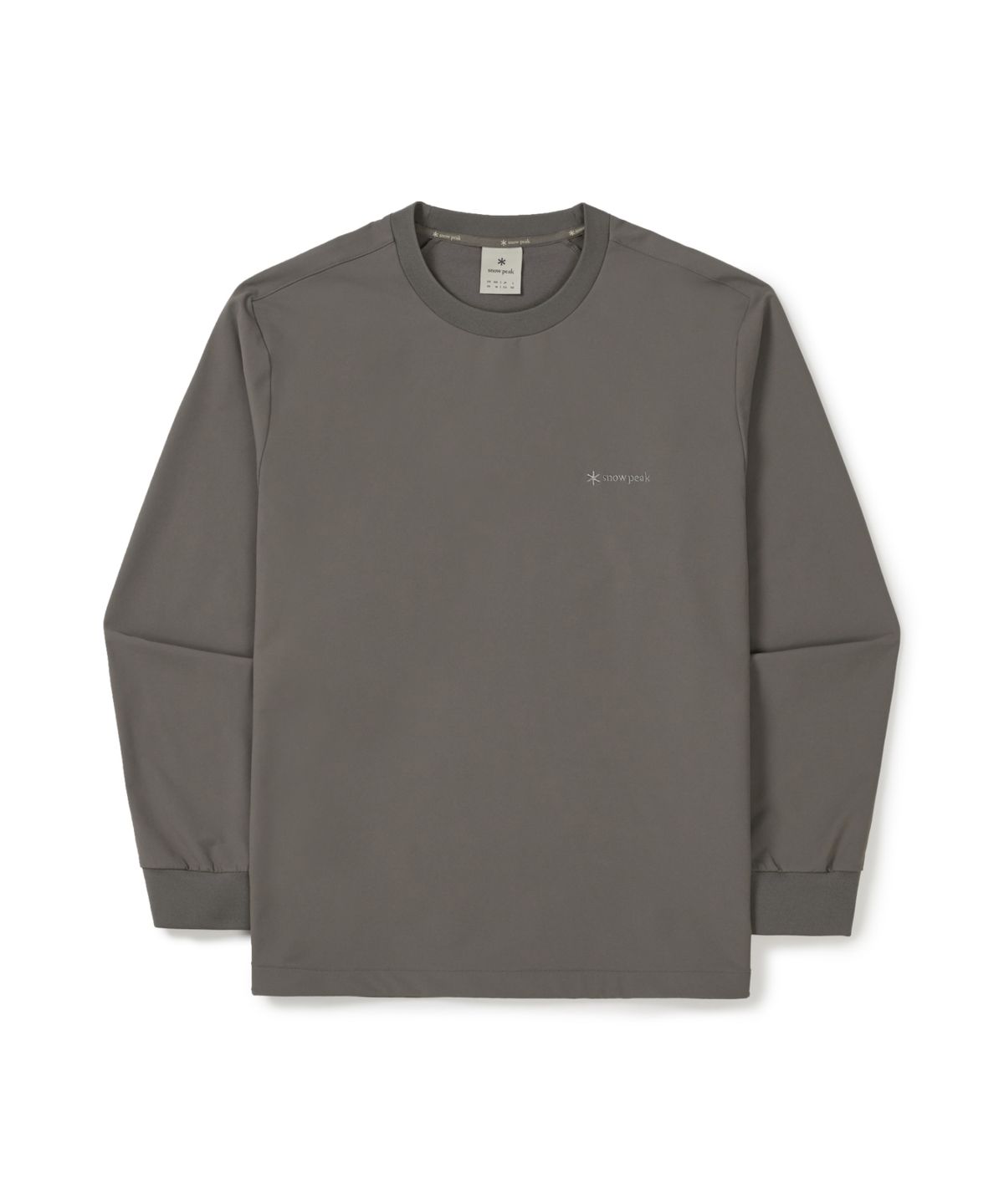 스노우피크 어패럴(SNOWPEAK APPAREL) 라고 맨투맨 (S25FMTHT32) Dark Khaki