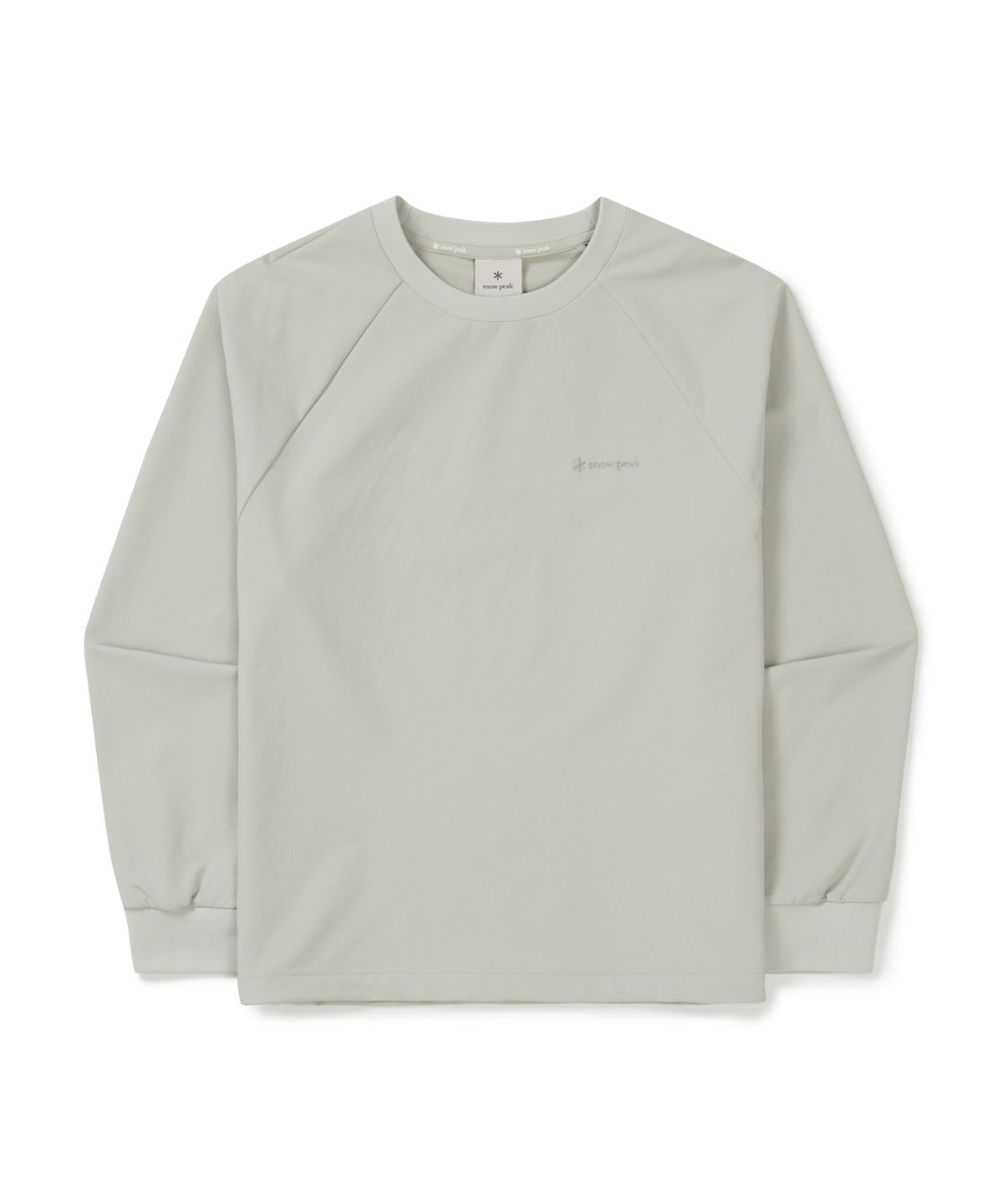 스노우피크 어패럴(SNOWPEAK APPAREL) 라고 여성 맨투맨 (S25FWTHT33) Mint Khaki