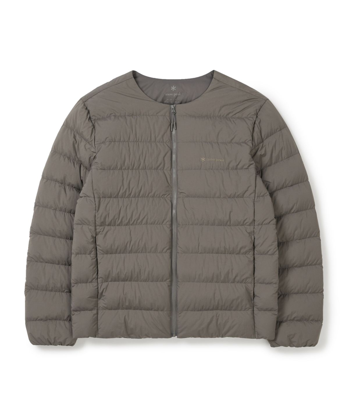 스노우피크 어패럴(SNOWPEAK APPAREL) 에어리 라운드넥 경량 다운 (S25WMTDJ58) Dark Khaki