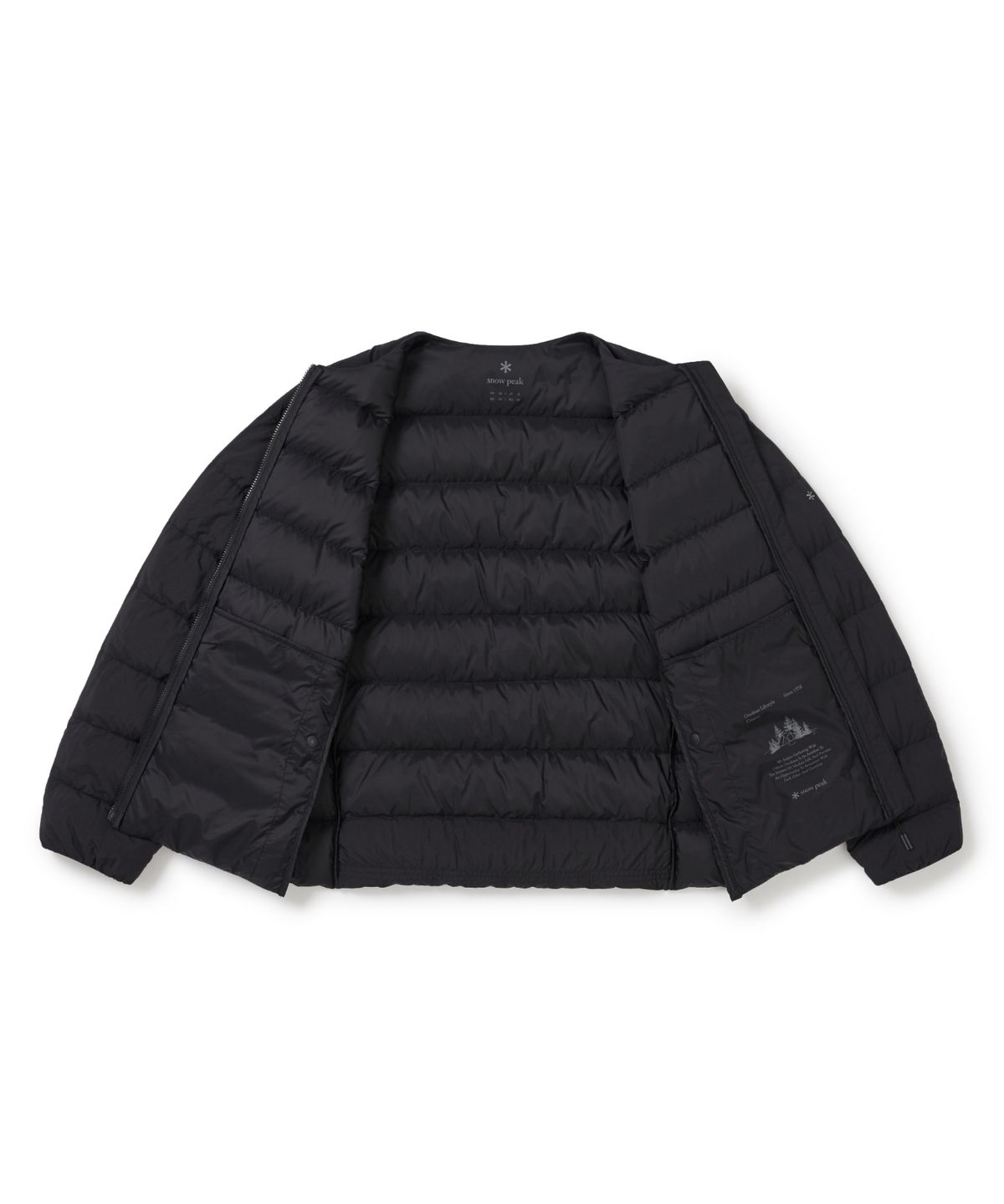 스노우피크 어패럴(SNOWPEAK APPAREL) 에어리 여성 라운드넥 경량 다운 (S25WWTDJ59) Dark Charcoal
