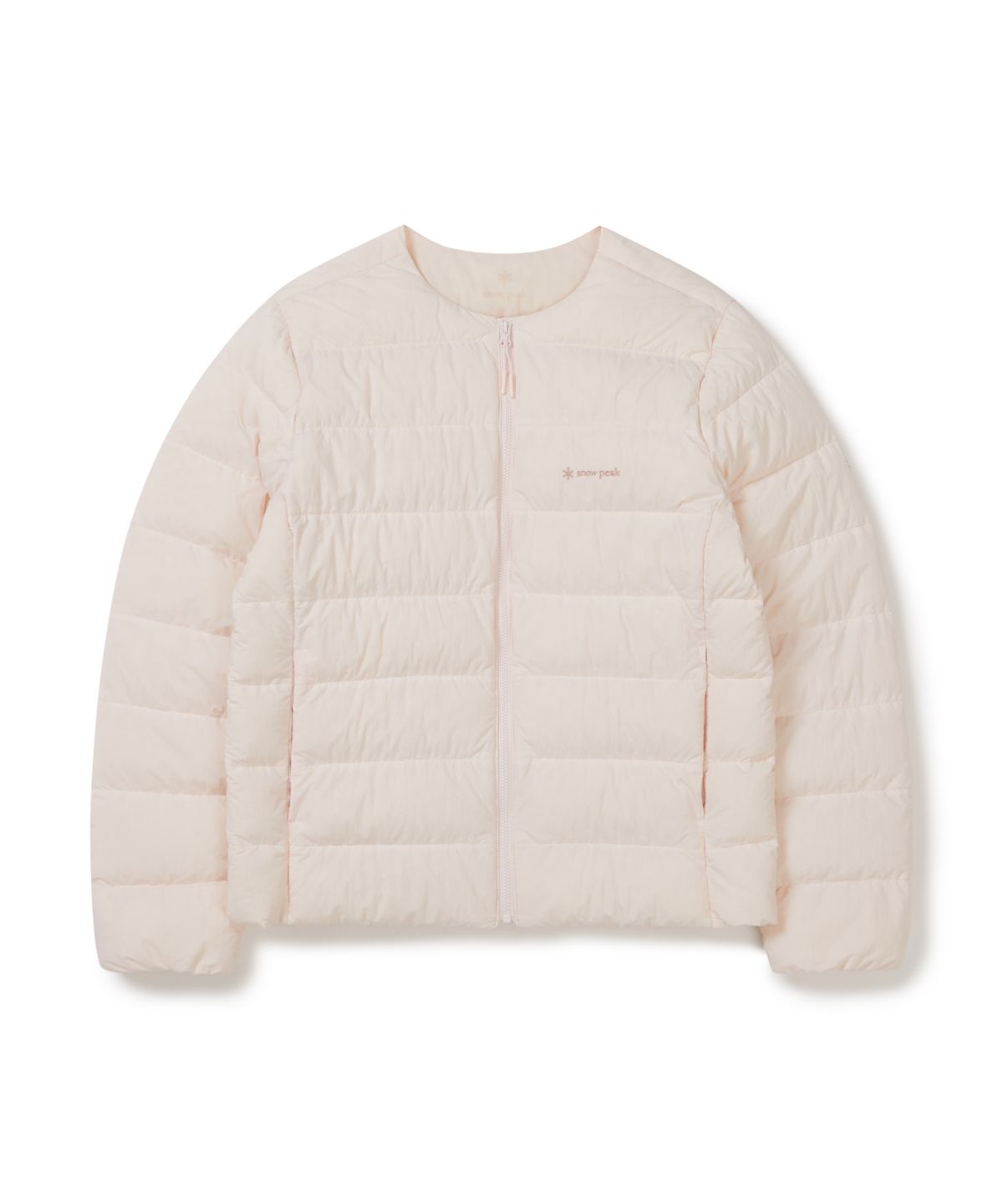 스노우피크 어패럴(SNOWPEAK APPAREL) 에어리 여성 라운드넥 경량 다운 (S25WWTDJ59) Light Pink