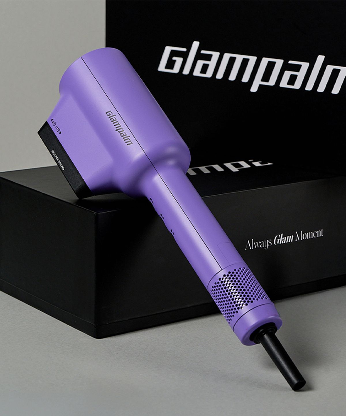 글램팜(GLAMPALM) [GP717PP] 글램뮤즈 슈팅블라스트 (글램퍼플) BLDC 항공모터 헤어 드라이기