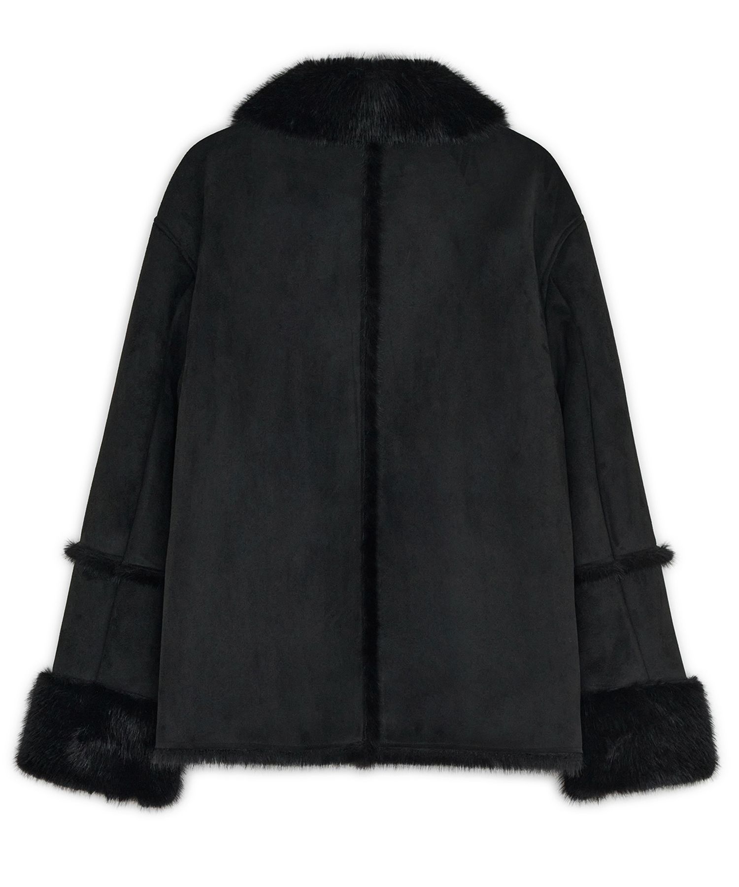 ハグユアースキン ジャケット Shearling Mustang 黒 MUSINSA公式 | HUG YOUR SKIN シェアリングムスタングジャケット