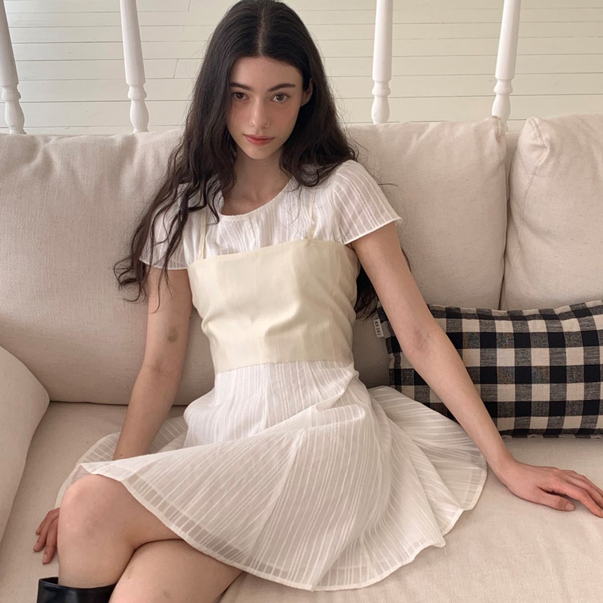 리리수(LILISU) Mia Cami Top / Lemon