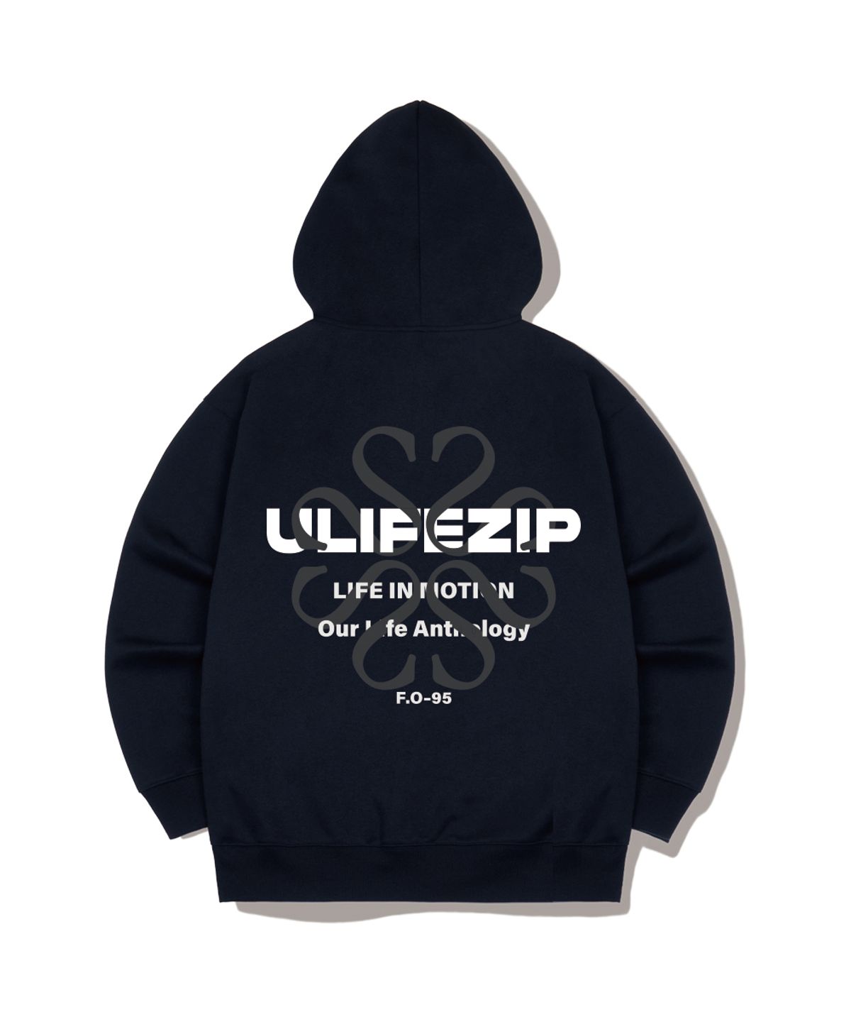 유라이프지(ULIFEZIP) 엔솔로지 트랙 오버핏 후드티셔츠 4 Color [ULZI_8003]