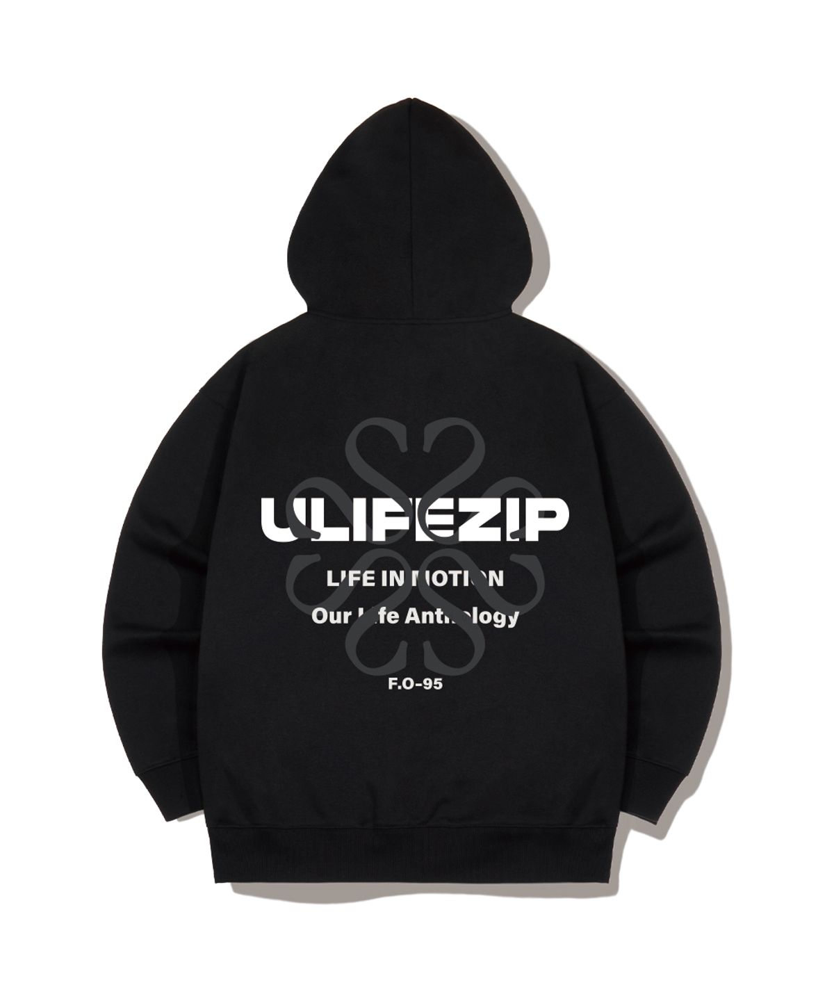 유라이프지(ULIFEZIP) 엔솔로지 트랙 오버핏 후드티셔츠 4 Color [ULZI_8003]