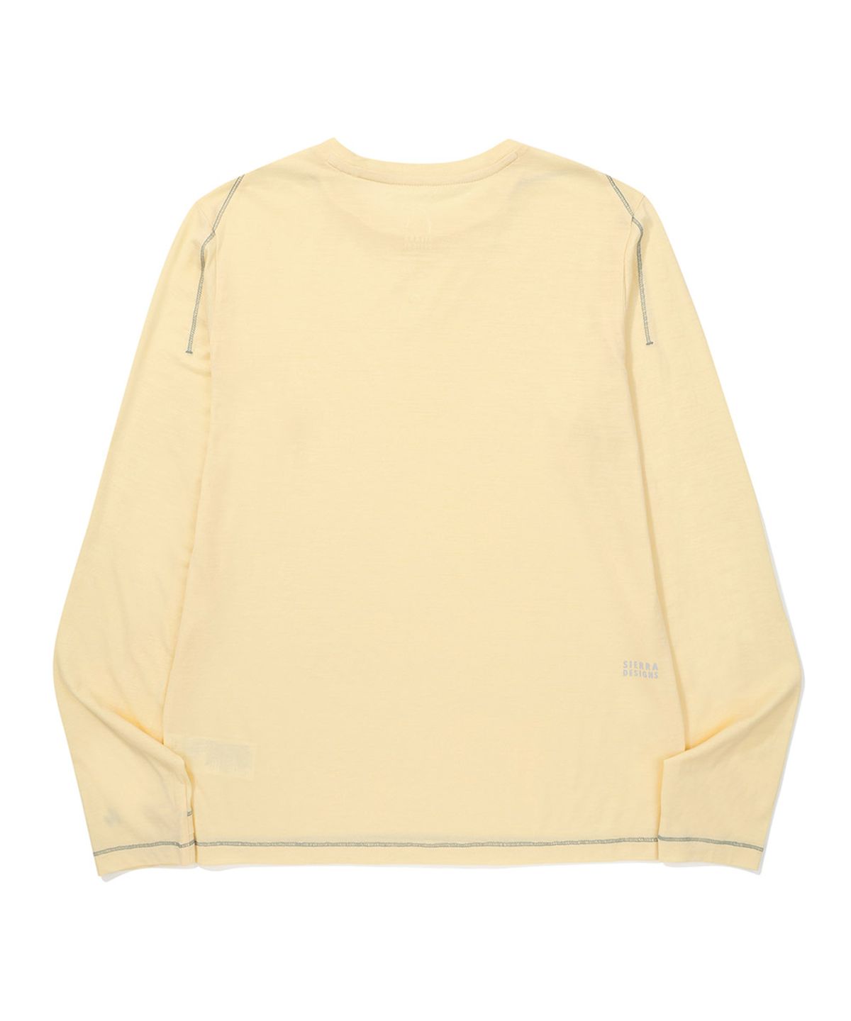 시에라디자인(SIERRA DESIGNS) W) 시에라 울(SIERRA WOOL) 롱 슬리브 LEMON YELLOW