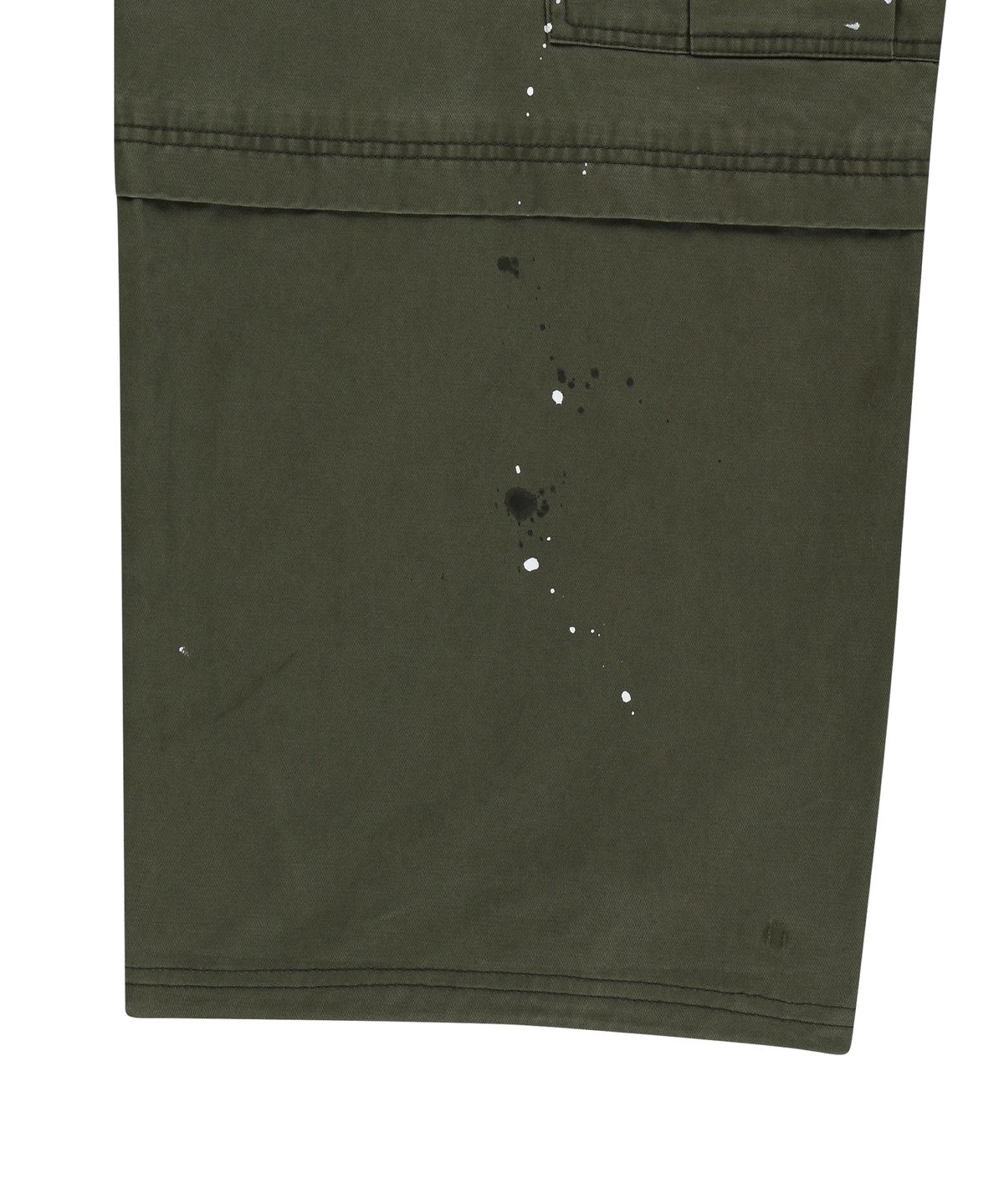 아캄(AAKAM) Painted Military Cargo Pants (Khaki)