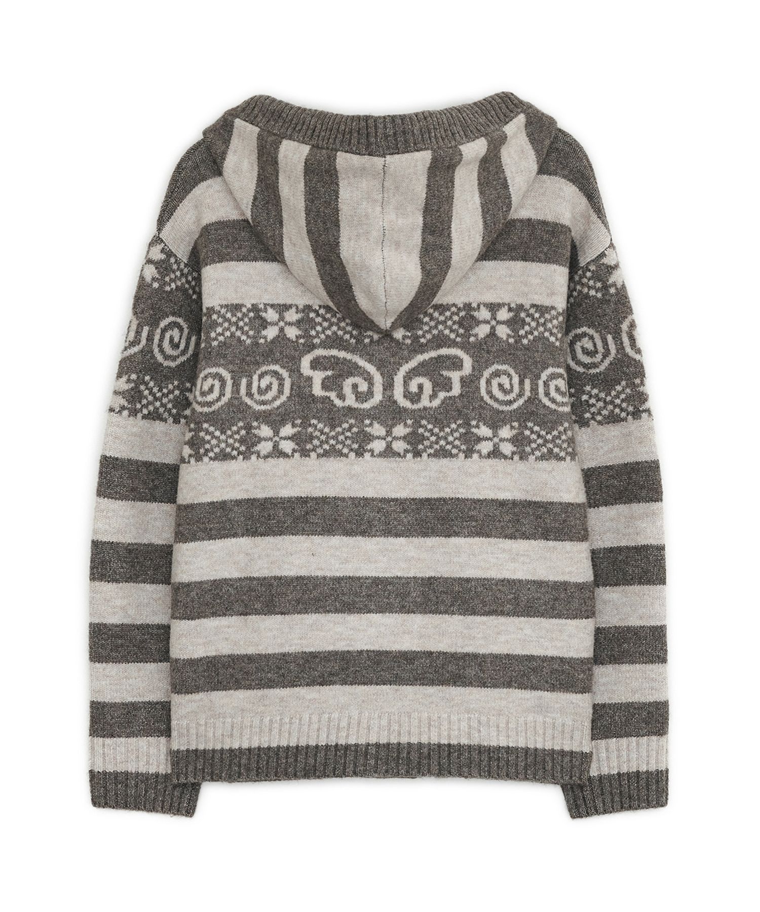 トップス HUG YOUR SKIN Angel wing pom-pom hooded MUSINSA | HUG YOUR SKIN Angel wing hooded pom-pom cardigan (Brown)