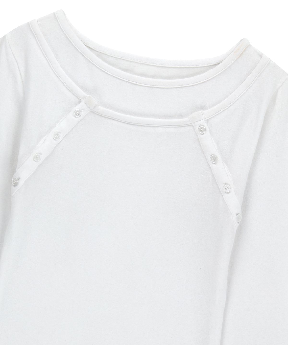 아캄(AAKAM) Layered Long Sleeve (White)