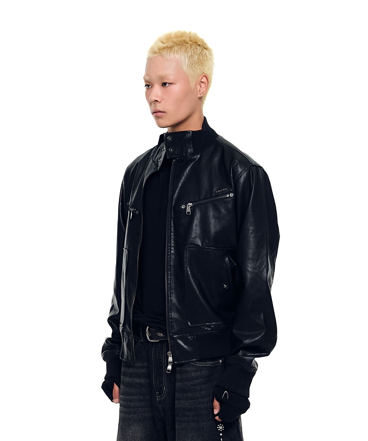 아캄(AAKAM) Layered Long Sleeve (Black)