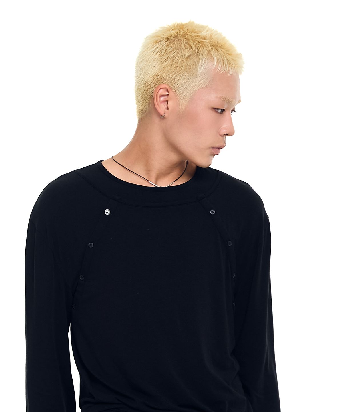 아캄(AAKAM) Layered Long Sleeve (Black)