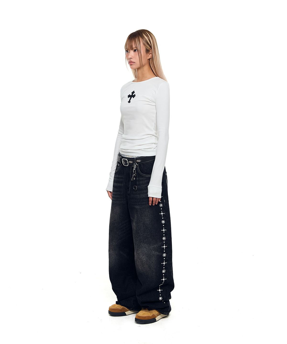 아캄(AAKAM) AKM CROS2 Long Sleeve (White)