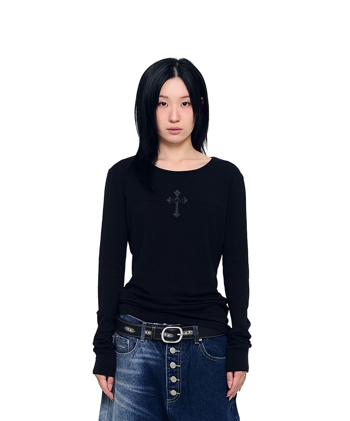 아캄(AAKAM) AKM CROS2 Long Sleeve (Black)