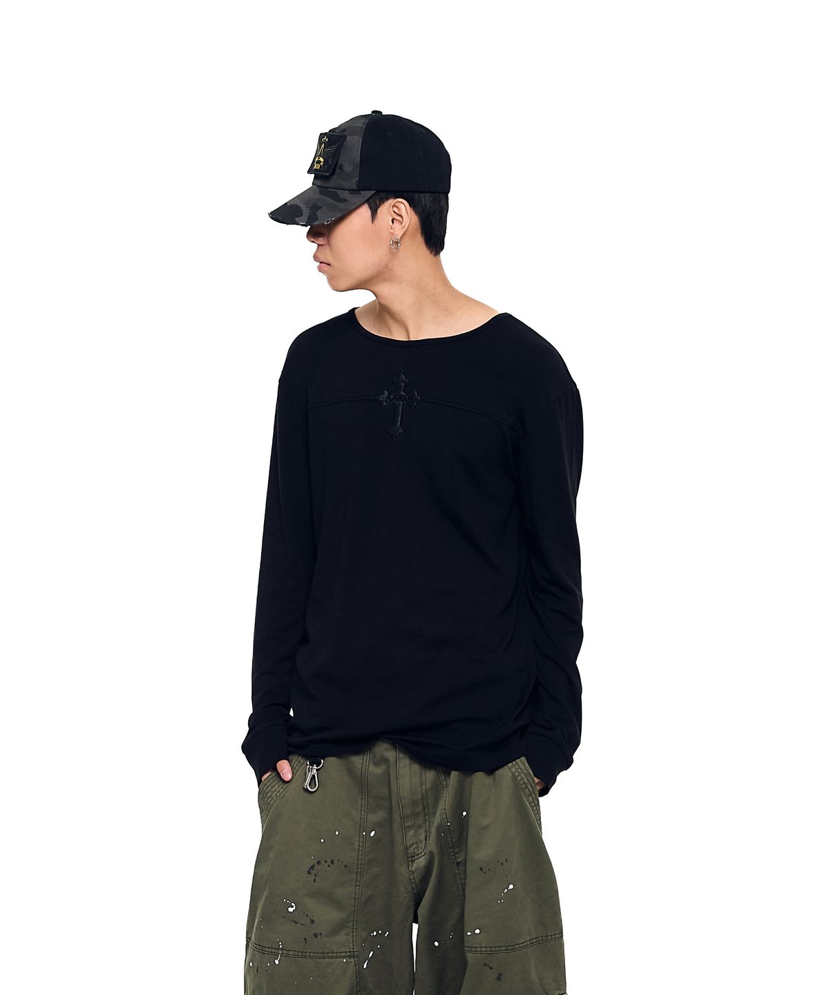 아캄(AAKAM) AKM CROS2 Long Sleeve (Black)