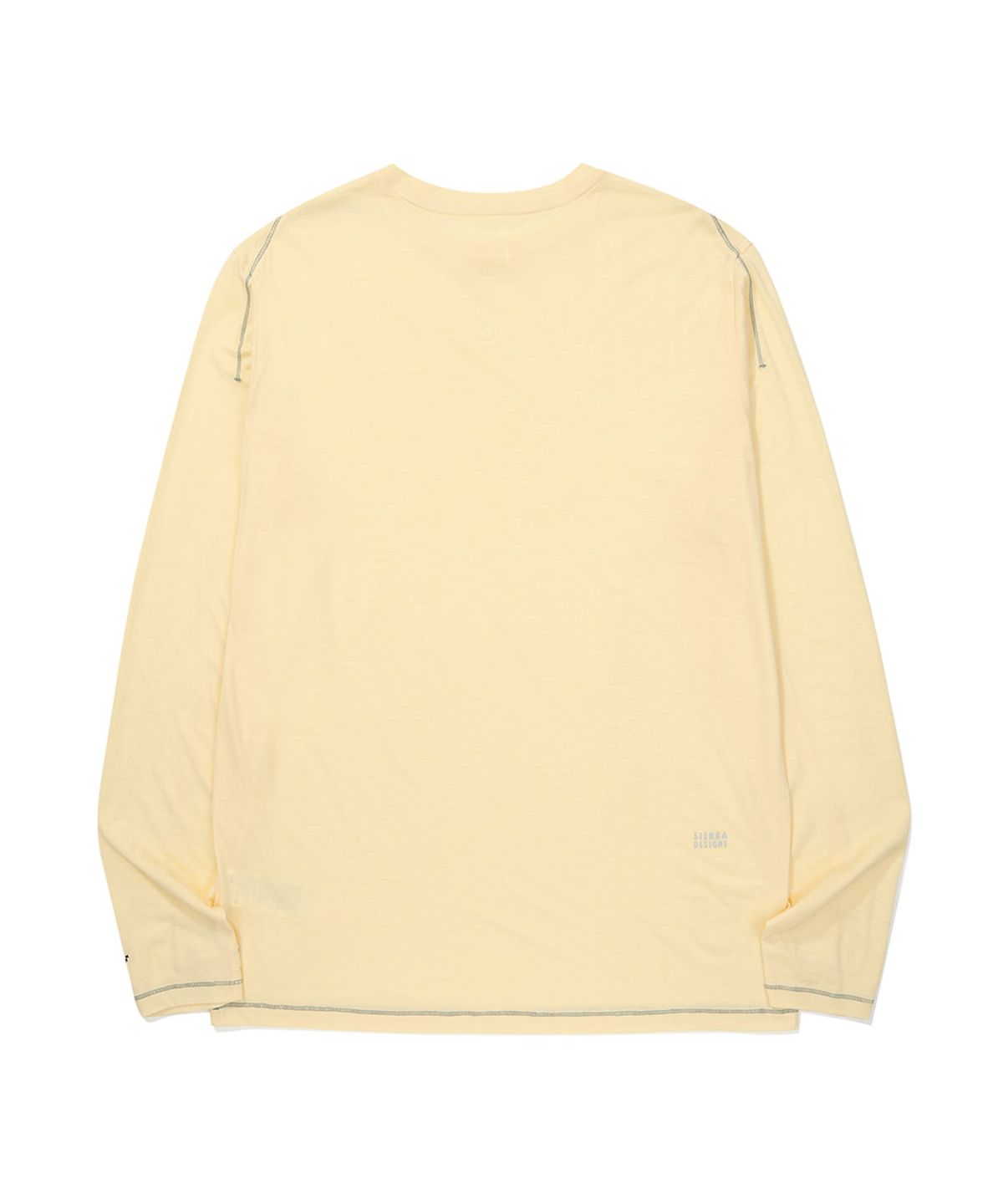 시에라디자인(SIERRA DESIGNS) 시에라 울(SIERRA WOOL) 롱 슬리브 LEMON YELLOW