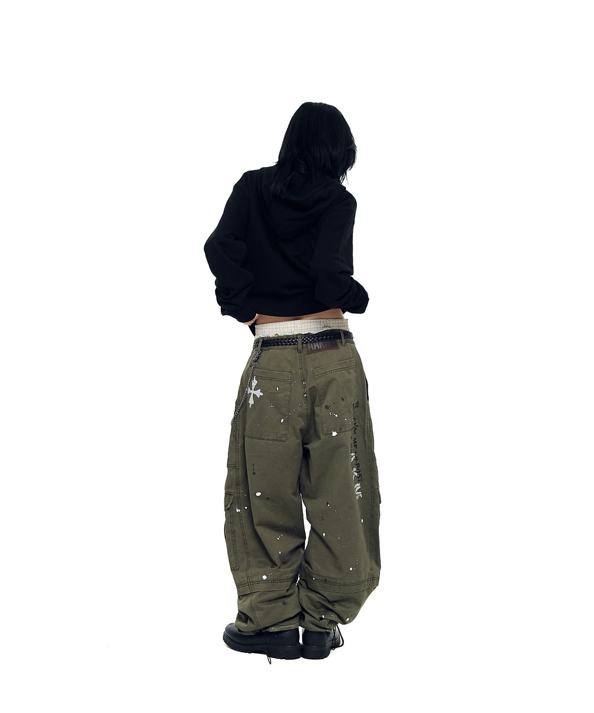 아캄(AAKAM) AKM CROS2 Zip-Up Hoodie (Black)