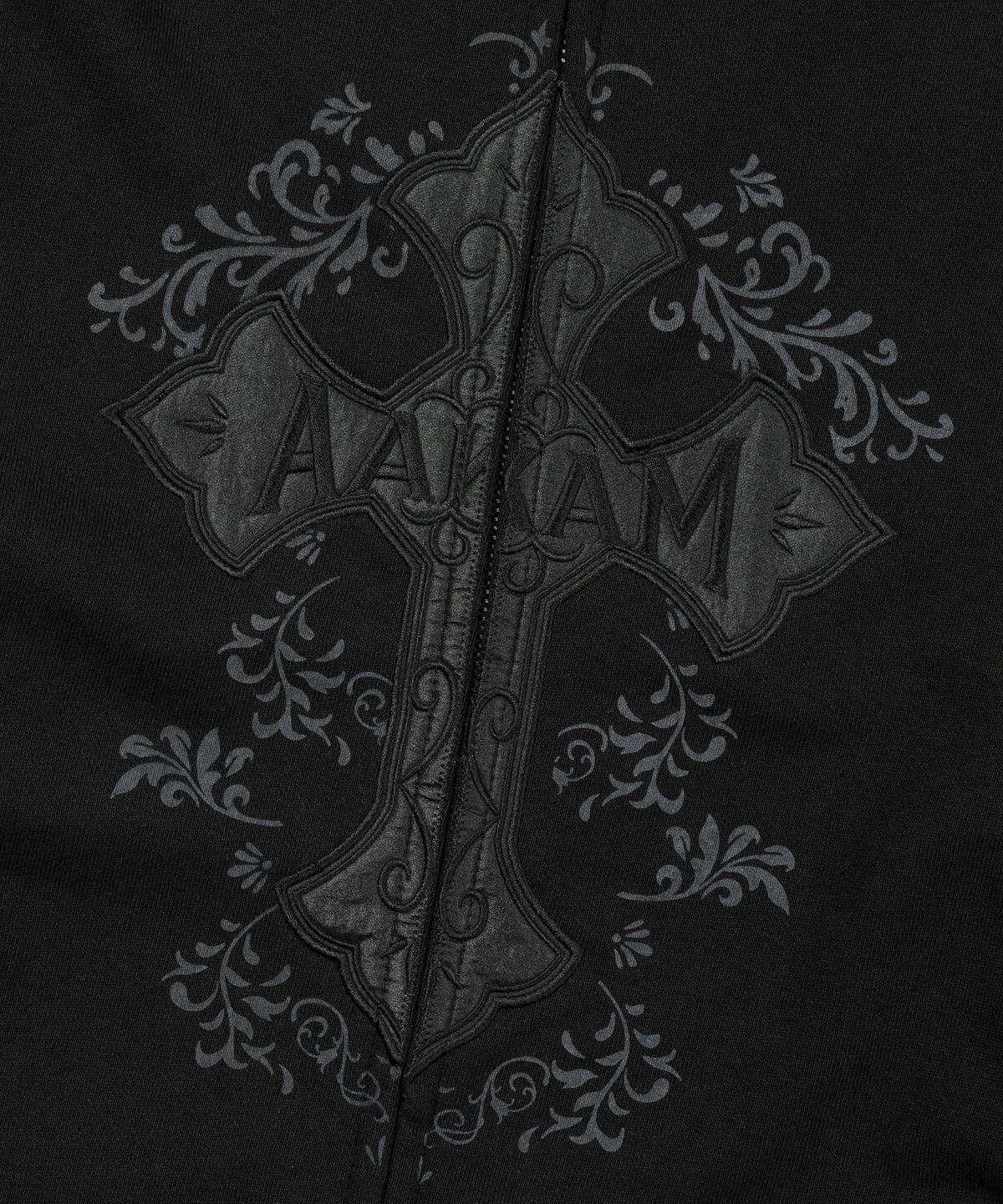 아캄(AAKAM) AKM CROS2 Zip-Up Hoodie (Black)
