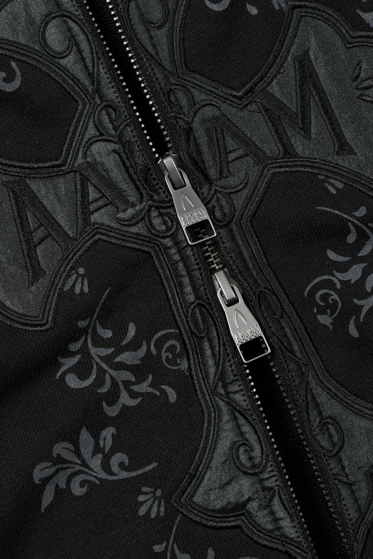 아캄(AAKAM) AKM CROS2 Zip-Up Hoodie (Black)