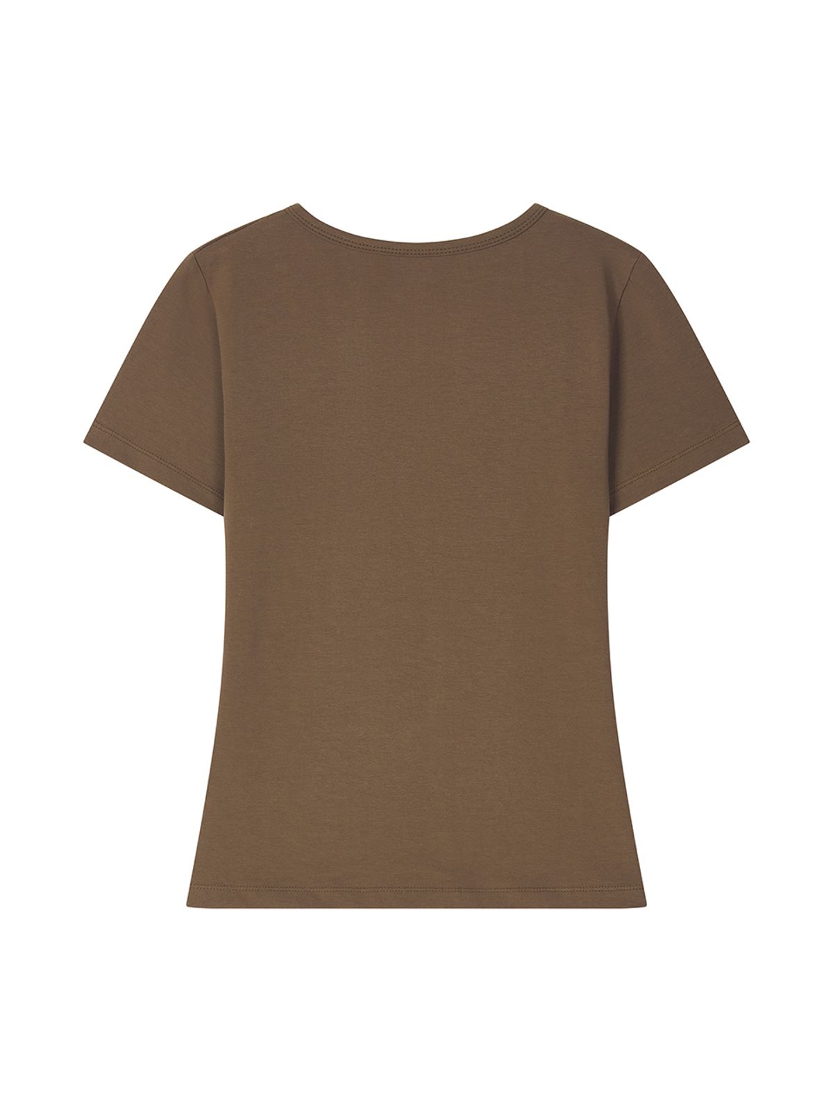 에즈이프 캘리(ASIF CALIE) TOO TOO CALIE T-SHIRT BROWN