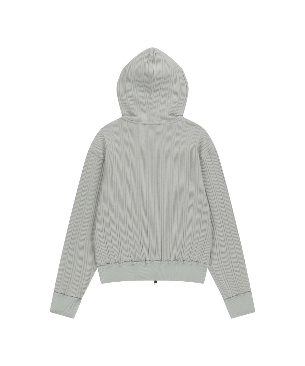 아캄(AAKAM) Knitted Zip-Up Hoodie (Ivory)