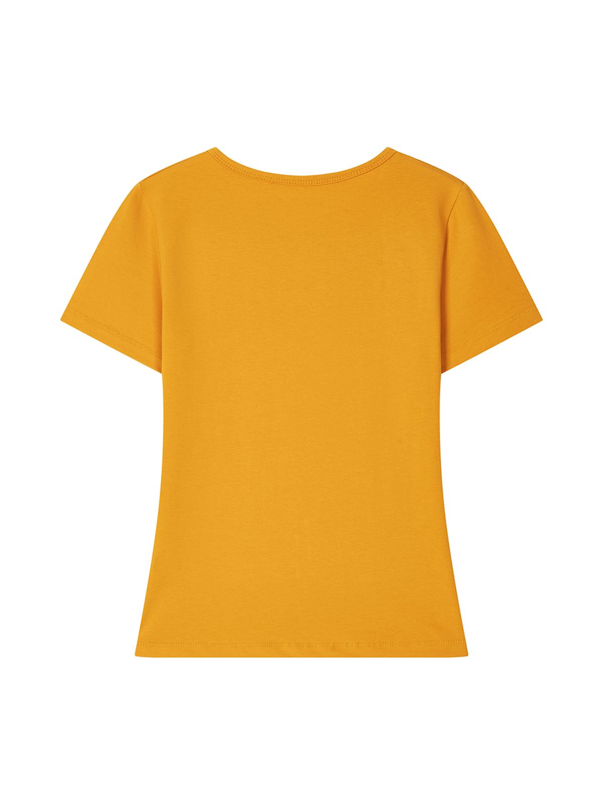 에즈이프 캘리(ASIF CALIE) TOO TOO CALIE T-SHIRT MUSTARD