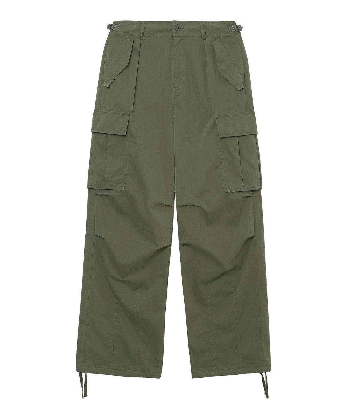 슈퍼드라이(SUPERDRY) 카코 와이드 파라슈트 팬츠 다크카키