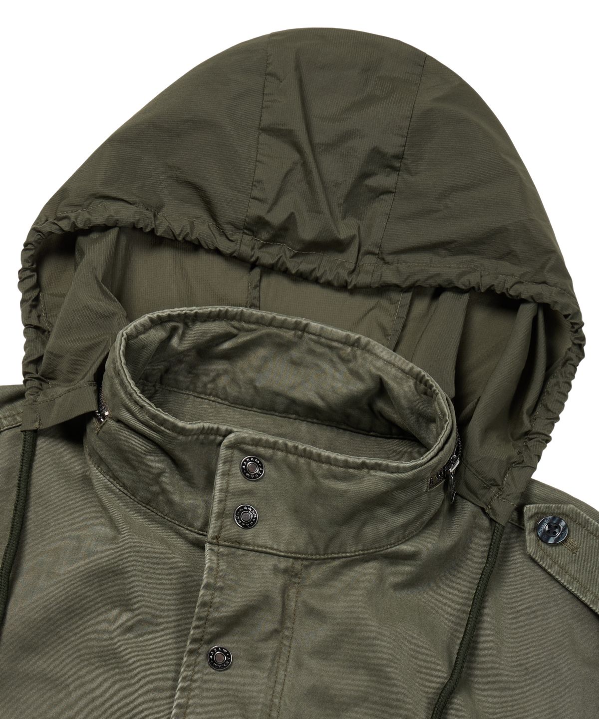 아캄(AAKAM) Washed Field Jacket (Khaki)