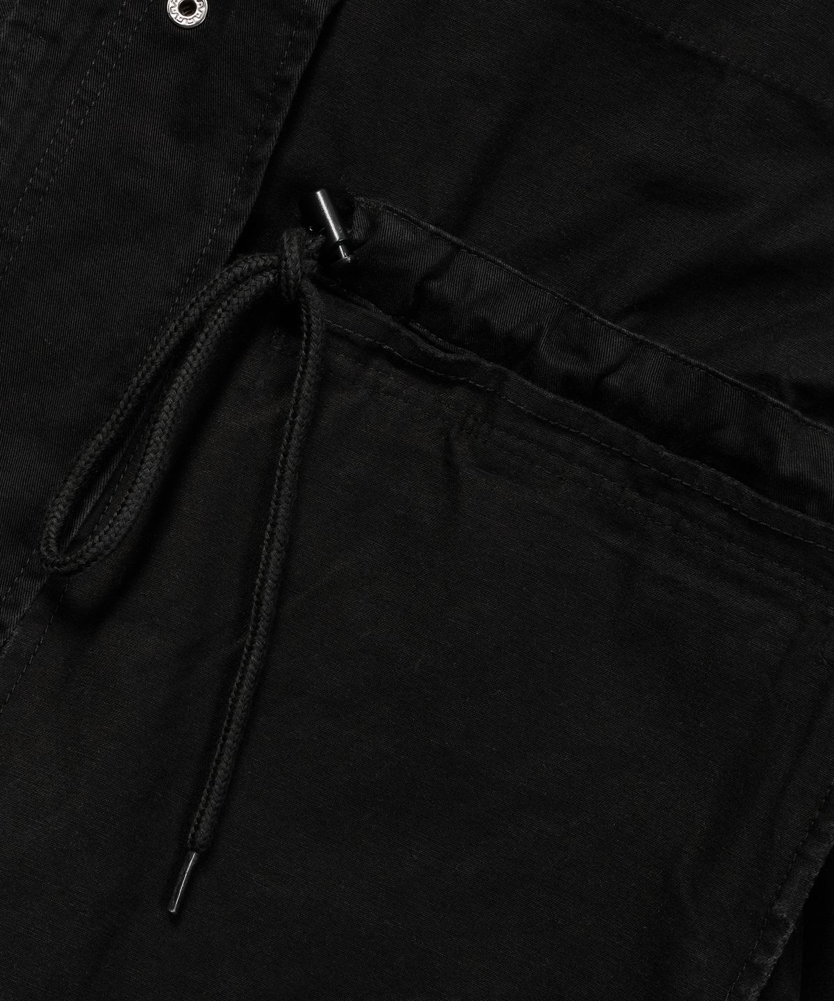 아캄(AAKAM) Washed Field Jacket (Black)