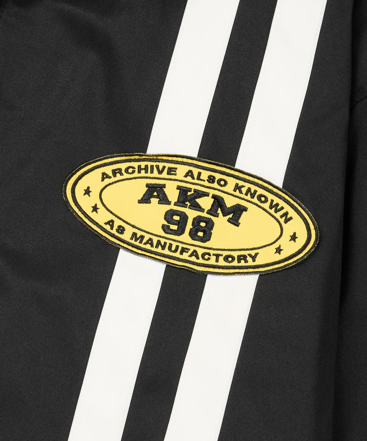 아캄(AAKAM) 2-Lined Racing Jacket (Black)