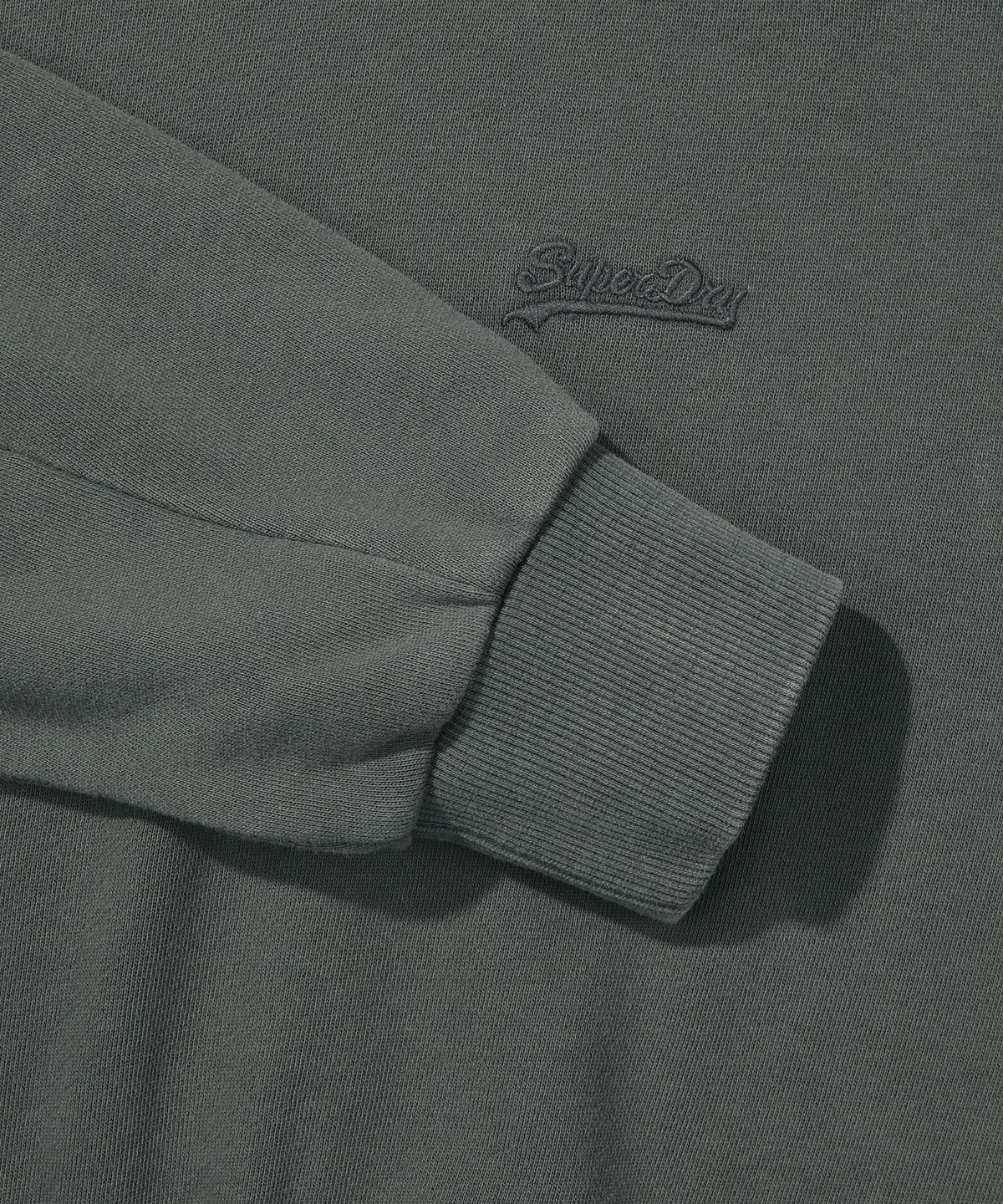 슈퍼드라이(SUPERDRY) W 빈티지 스트링 스웻셔츠 다크그레이