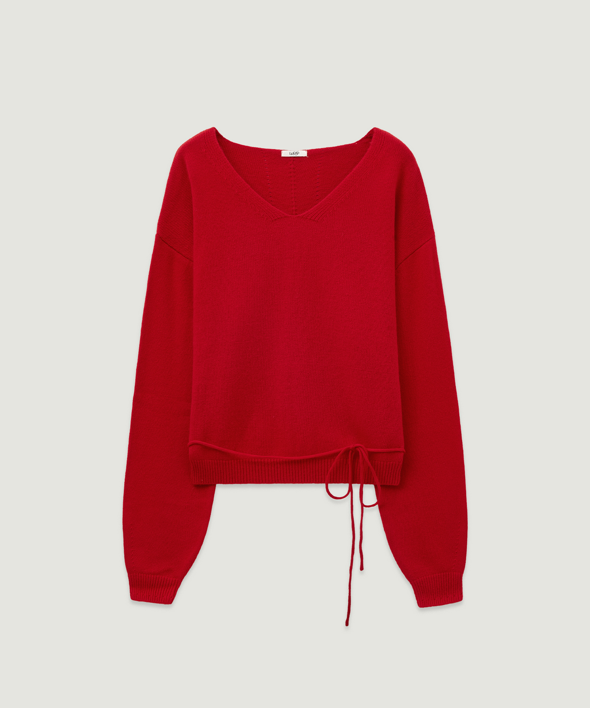 엘무드 우먼(LMOOD WOMEN) 코지 메리노 울 딥 브이넥 풀오버 니트 (3 COLOR)