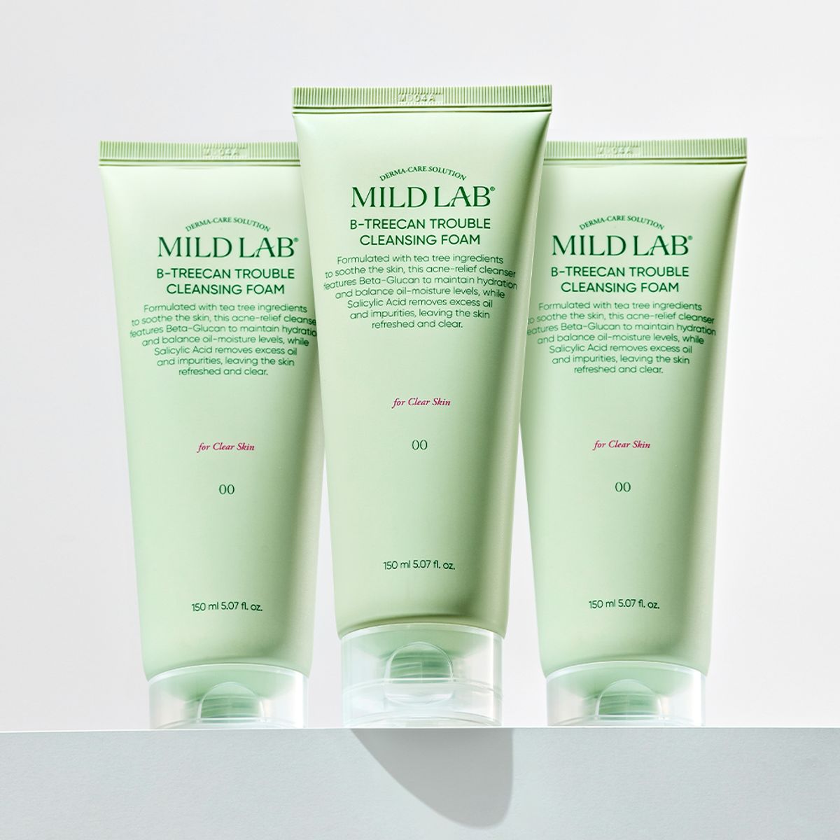 마일드랩(MILDLAB) [SET] 베타트리칸 트러블 클렌징폼 150ml x 2개