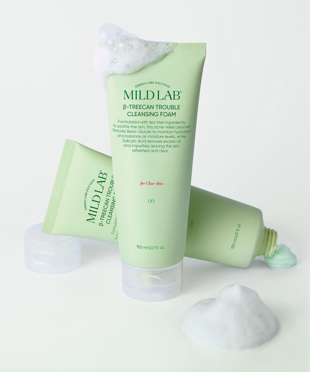마일드랩(MILDLAB) [여지민광명SET] 베타트리칸 앰플 30ml 2개 + 클렌징폼 150ml 2개