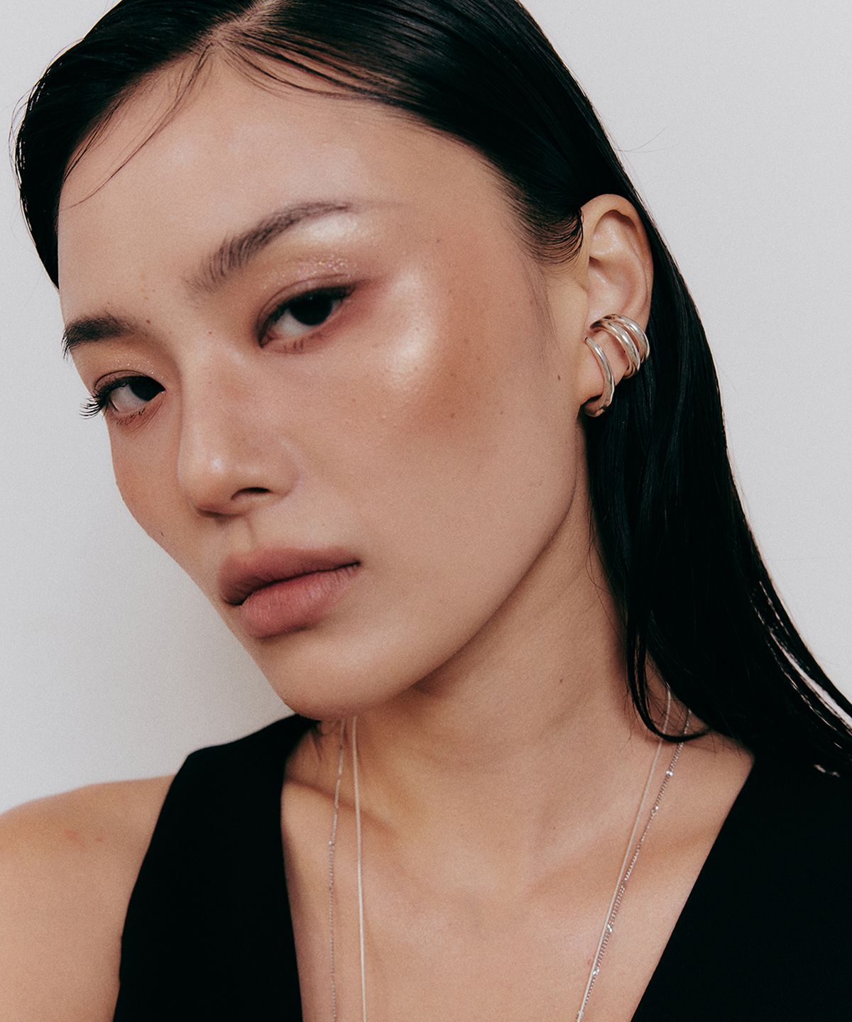 탁토(TACTO) 더블 라인 이어커프 DOUBLE LINE EARCUFF