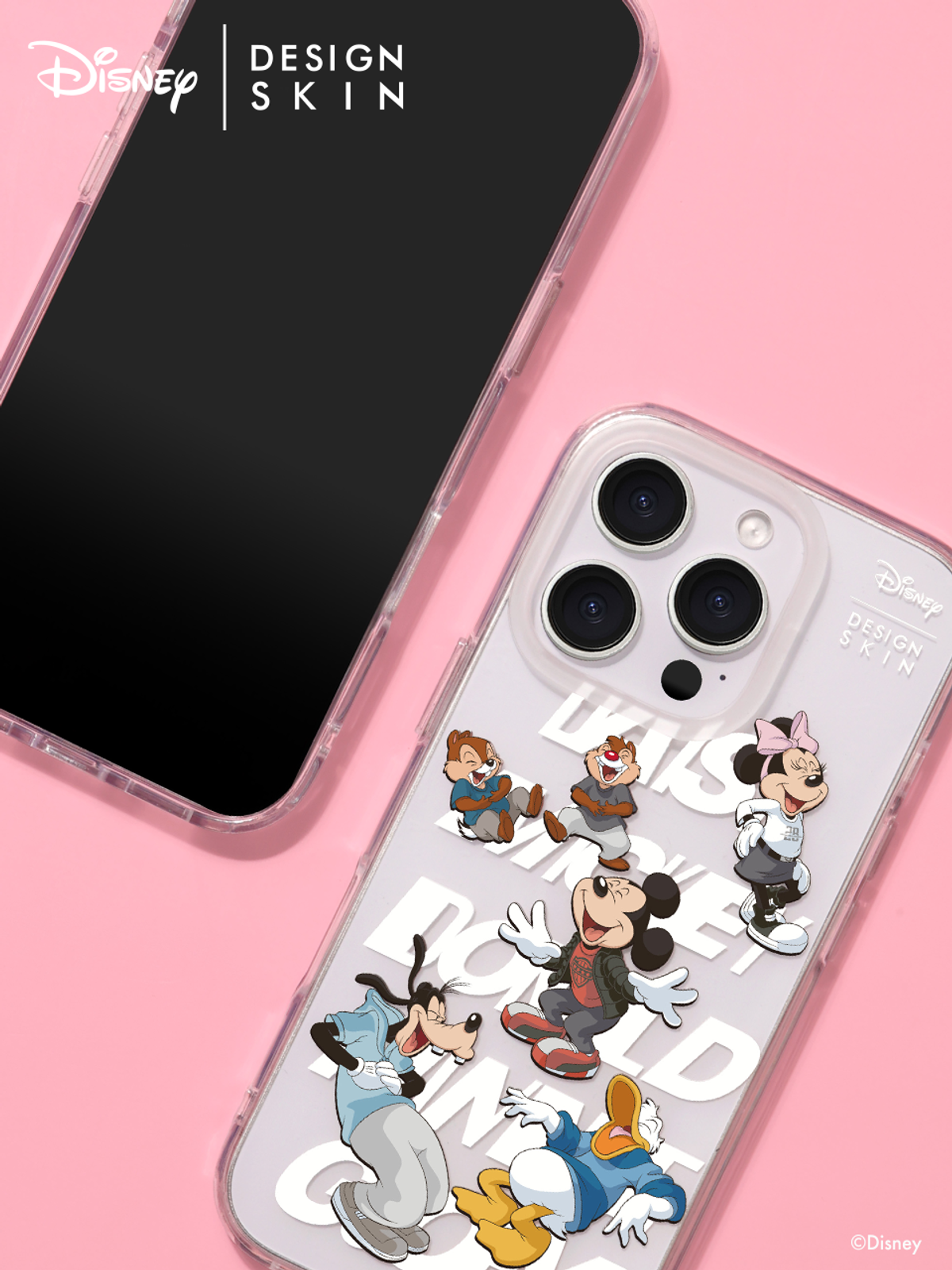디자인스킨(DESIGNSKIN) [디즈니] 클리어 그래픽 케이스_리얼라이프