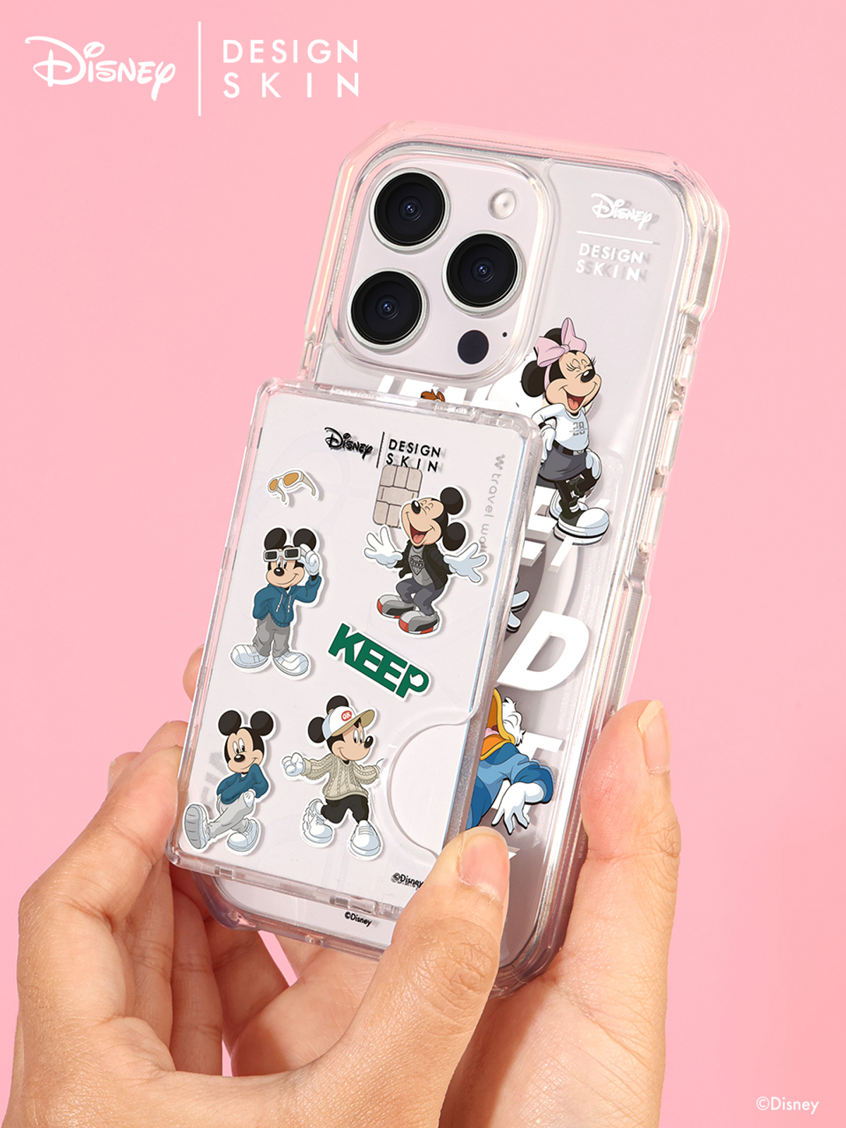 디자인스킨(DESIGNSKIN) [디즈니] 맥세이프 카드 포켓_리얼라이프