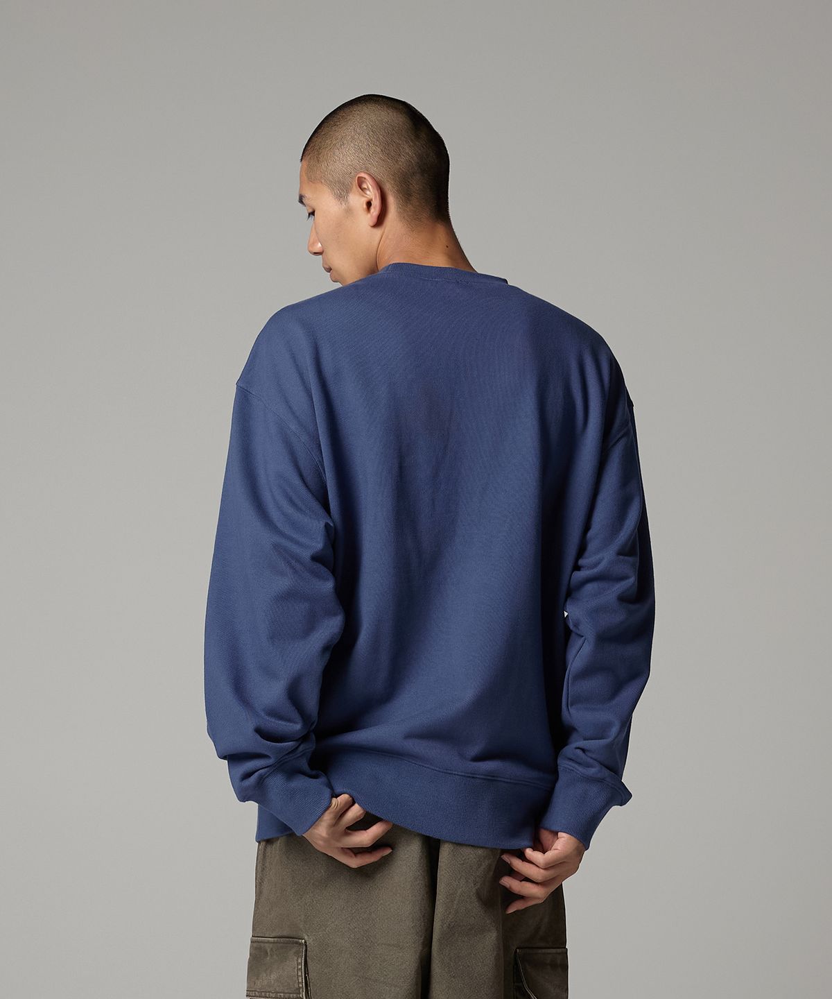 디키즈(DICKIES) 트리 로고 스웨트셔츠 Navy