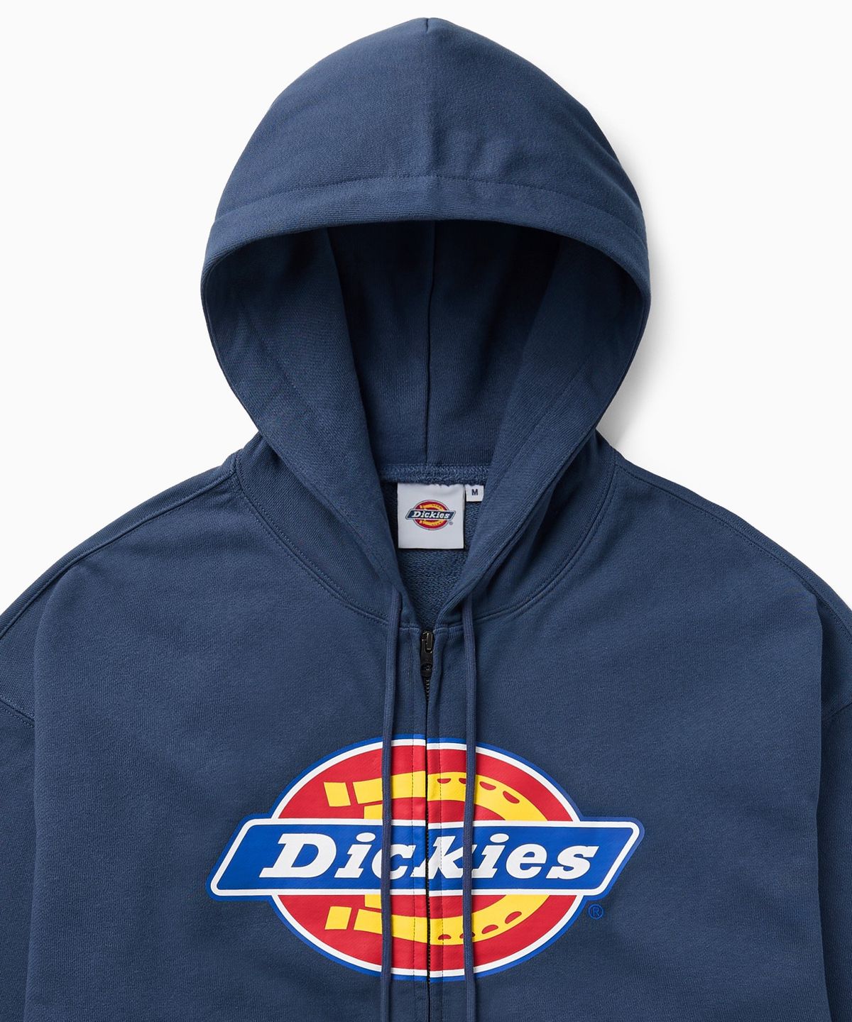 디키즈(DICKIES) 트리 로고 집업 후디 Navy