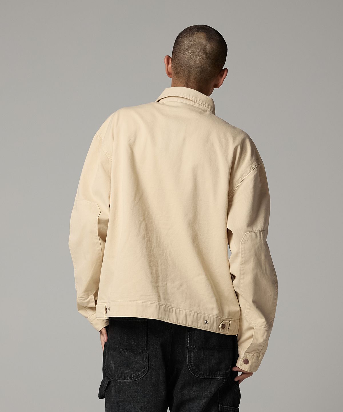 디키즈(DICKIES) 트러커 오버핏 재킷 Wood Ash