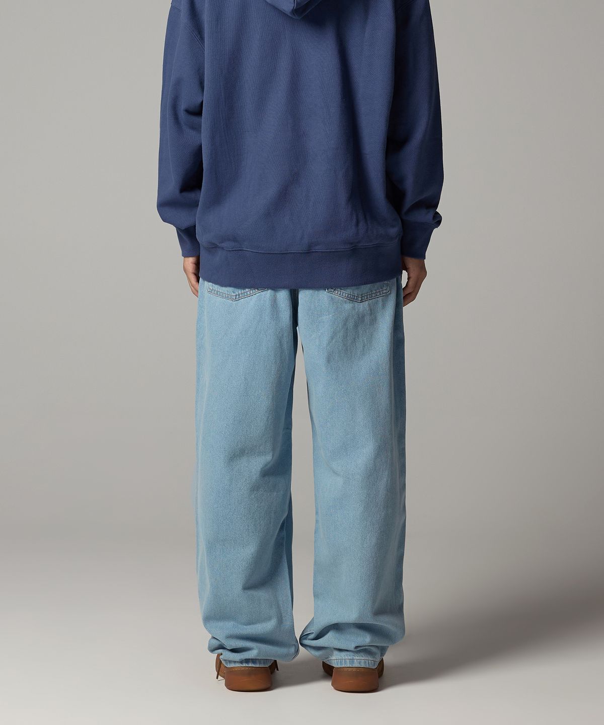 디키즈(DICKIES) 캔버스 토마스빌 루즈핏 데님팬츠 Vintage Blue